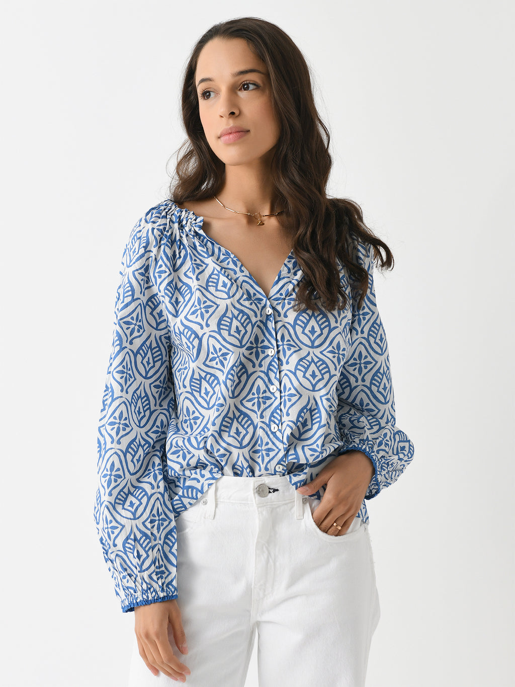 Velvet Women's Marian Blouse - Saint Bernard