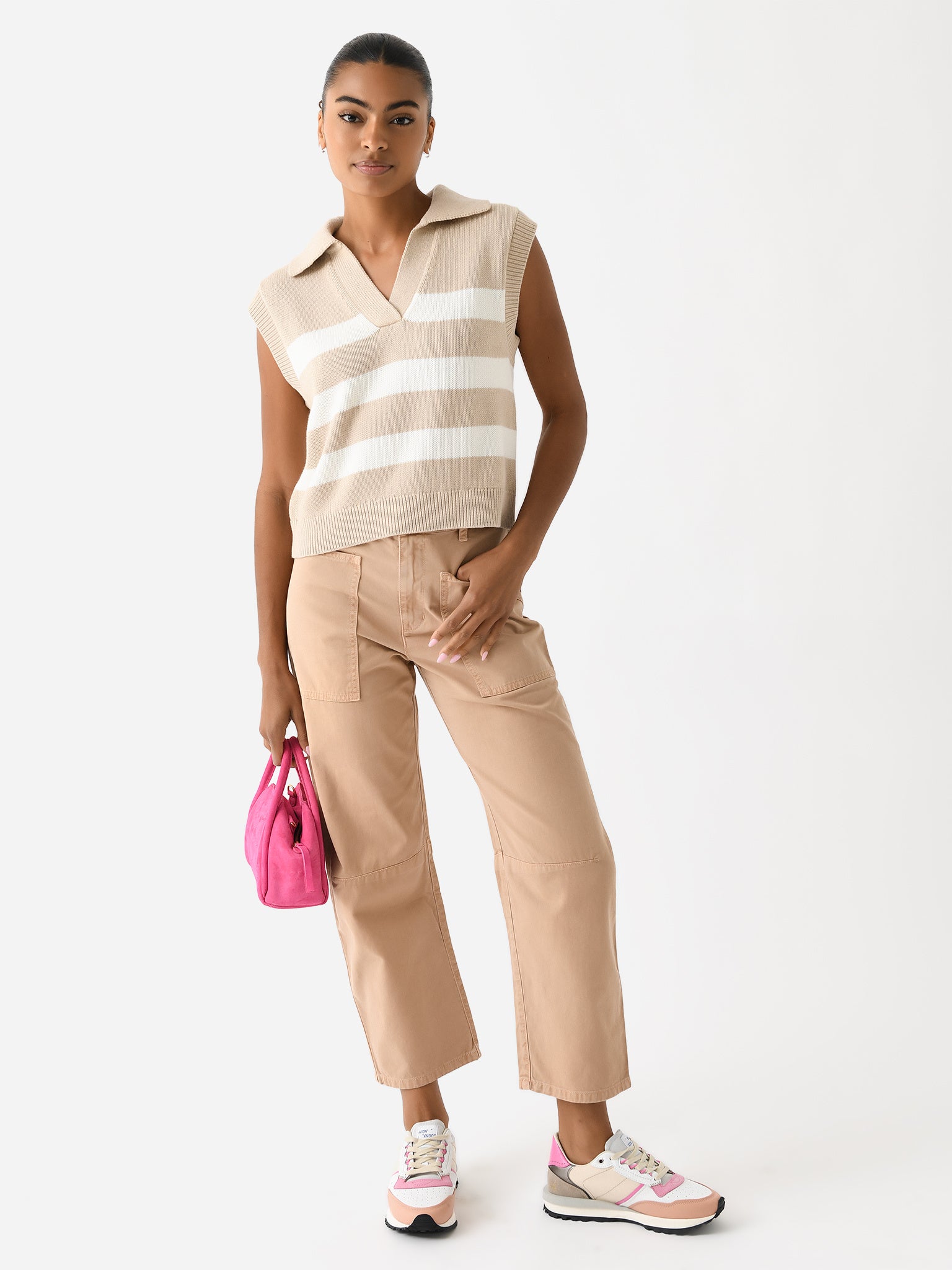 Velvet Women's Mariette Sweater Vest | $166.00 | Saint Bernard