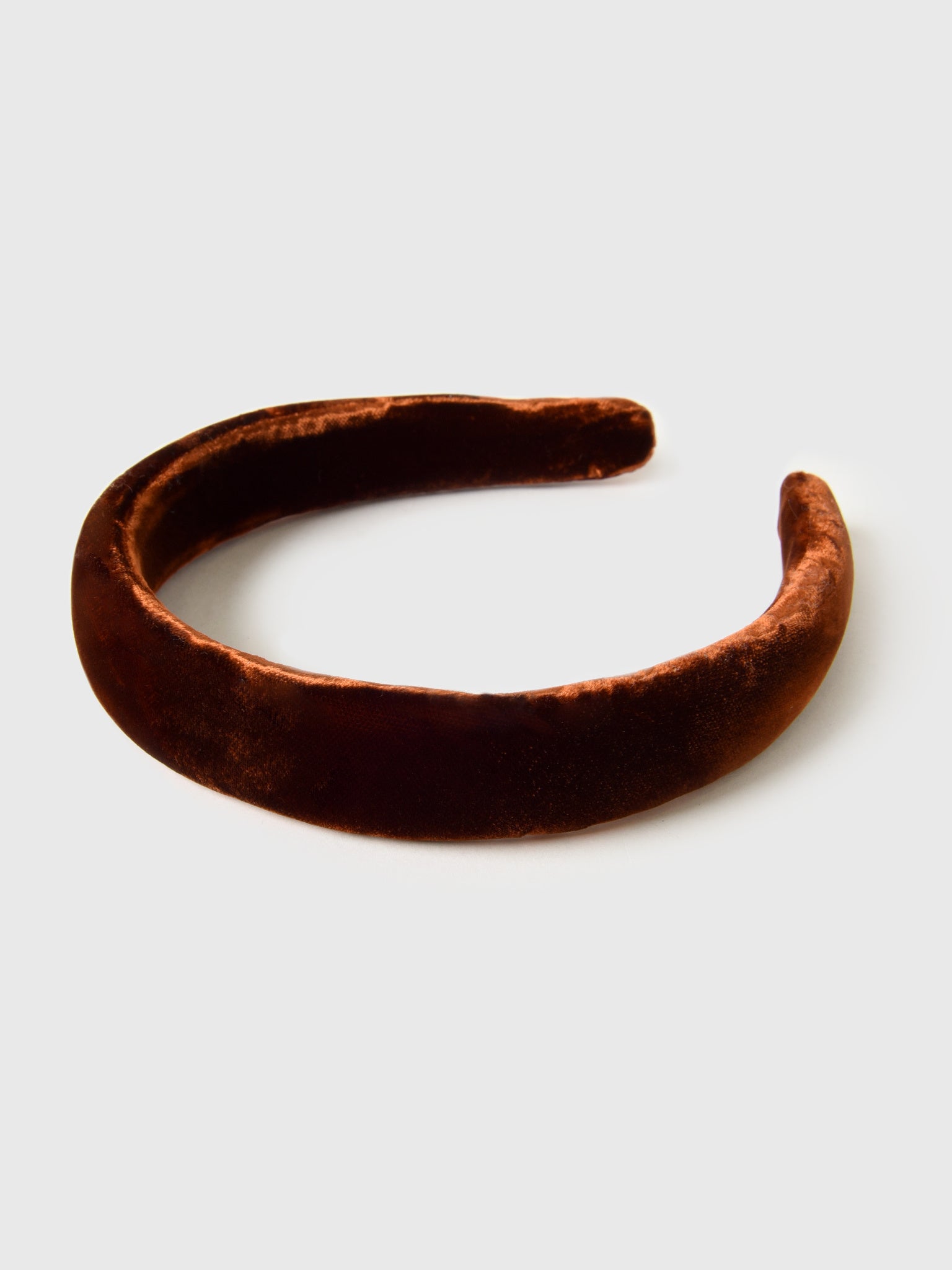 Loeffler Randall Marina Velvet Puffy Headband - Saint Bernard