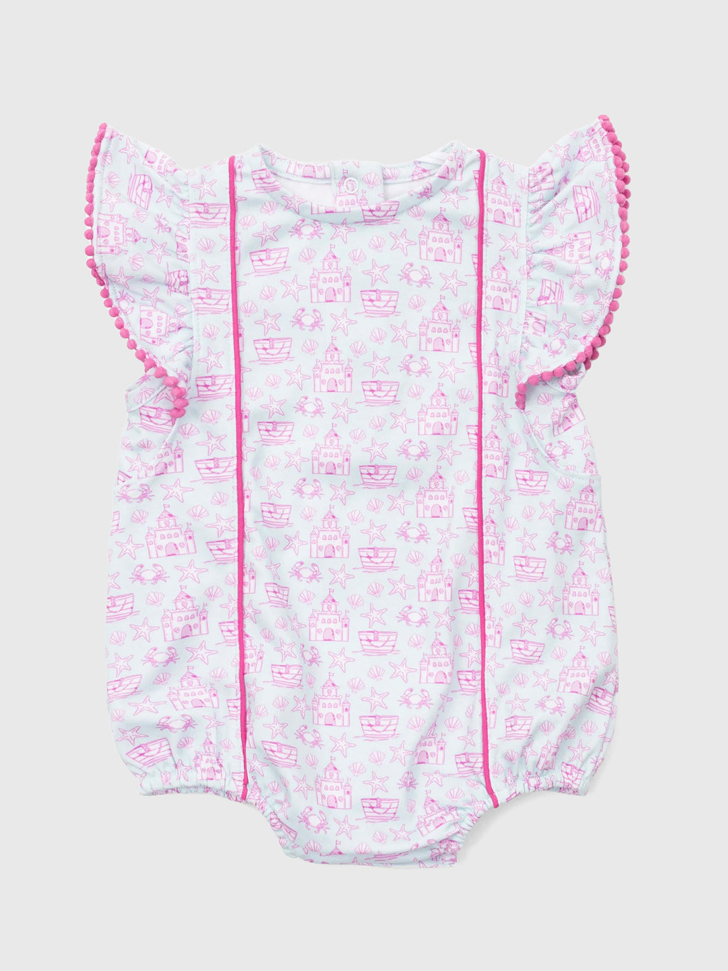 Lila And Hayes Baby Girls' Marion Bubble - Saint Bernard