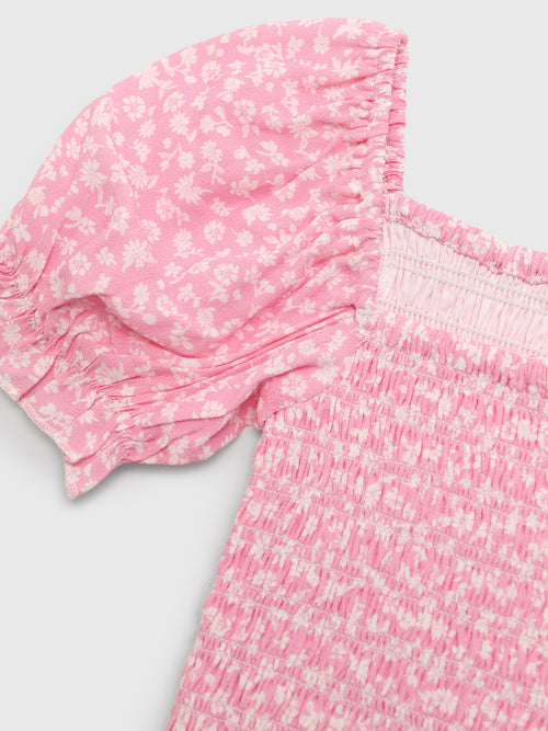 Katie J NYC Girls' Marlee Puff Sleeve Top