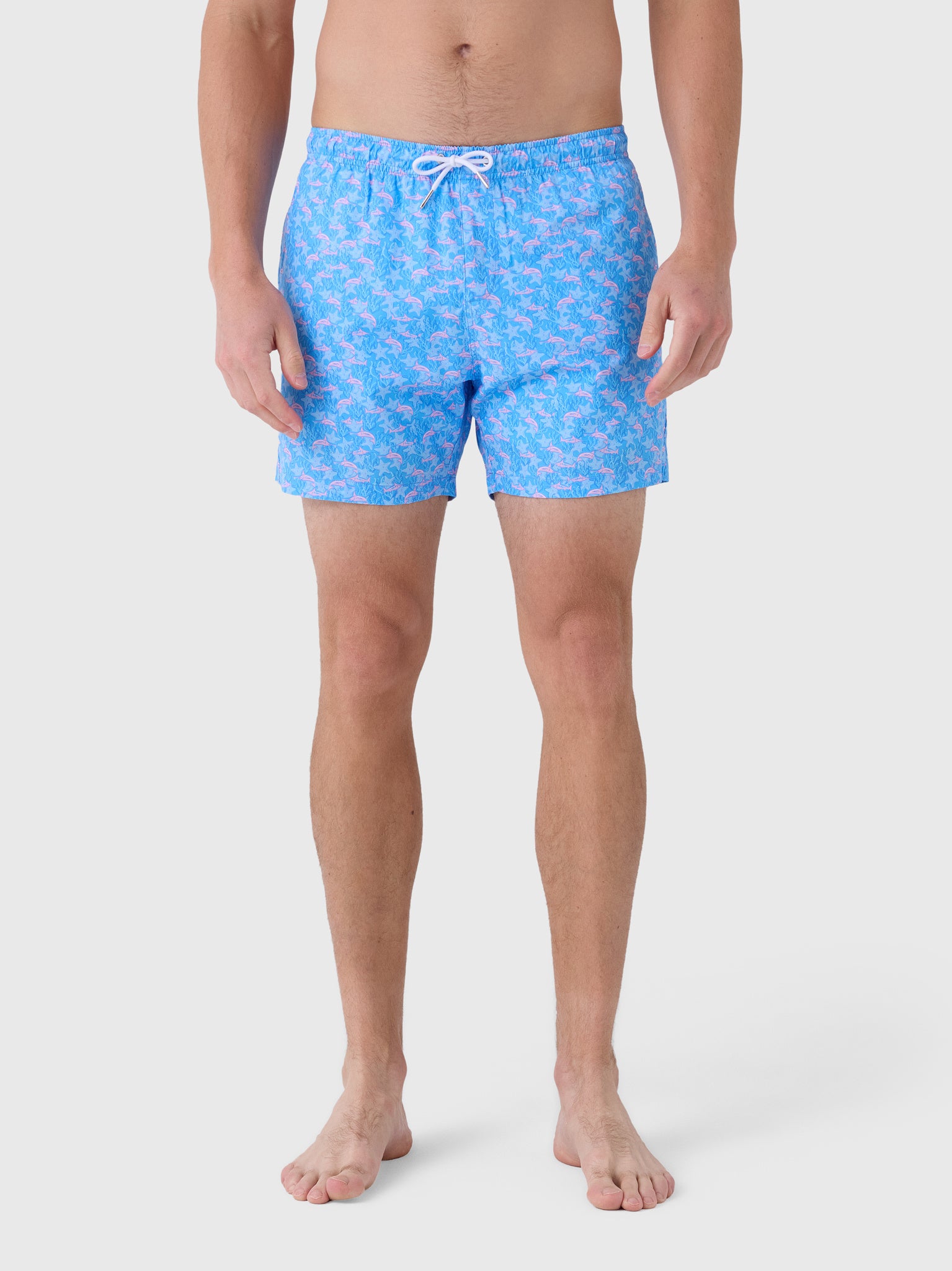Bermies Men's Marlins 3.0 Swim Trunk - Saint Bernard