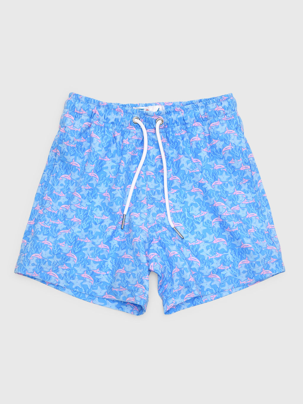 Bermies Boys' Marlins 3.0 Swim Trunk - Saint Bernard