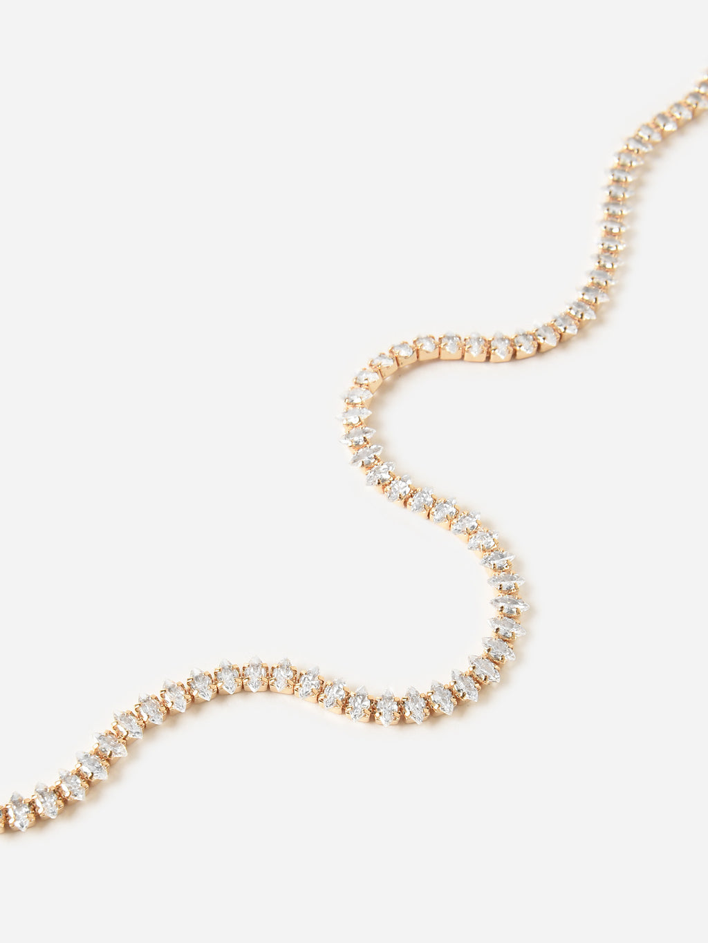 Alexa Leigh Marquise Tennis Necklace - Saint Bernard