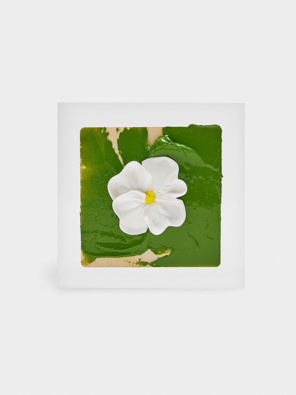 Marquette Latshaw Flower Block - Saint Bernard