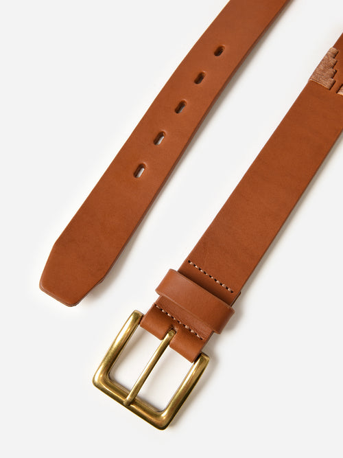 La Matera Men's Limited Edition: Marrón Polo Belt