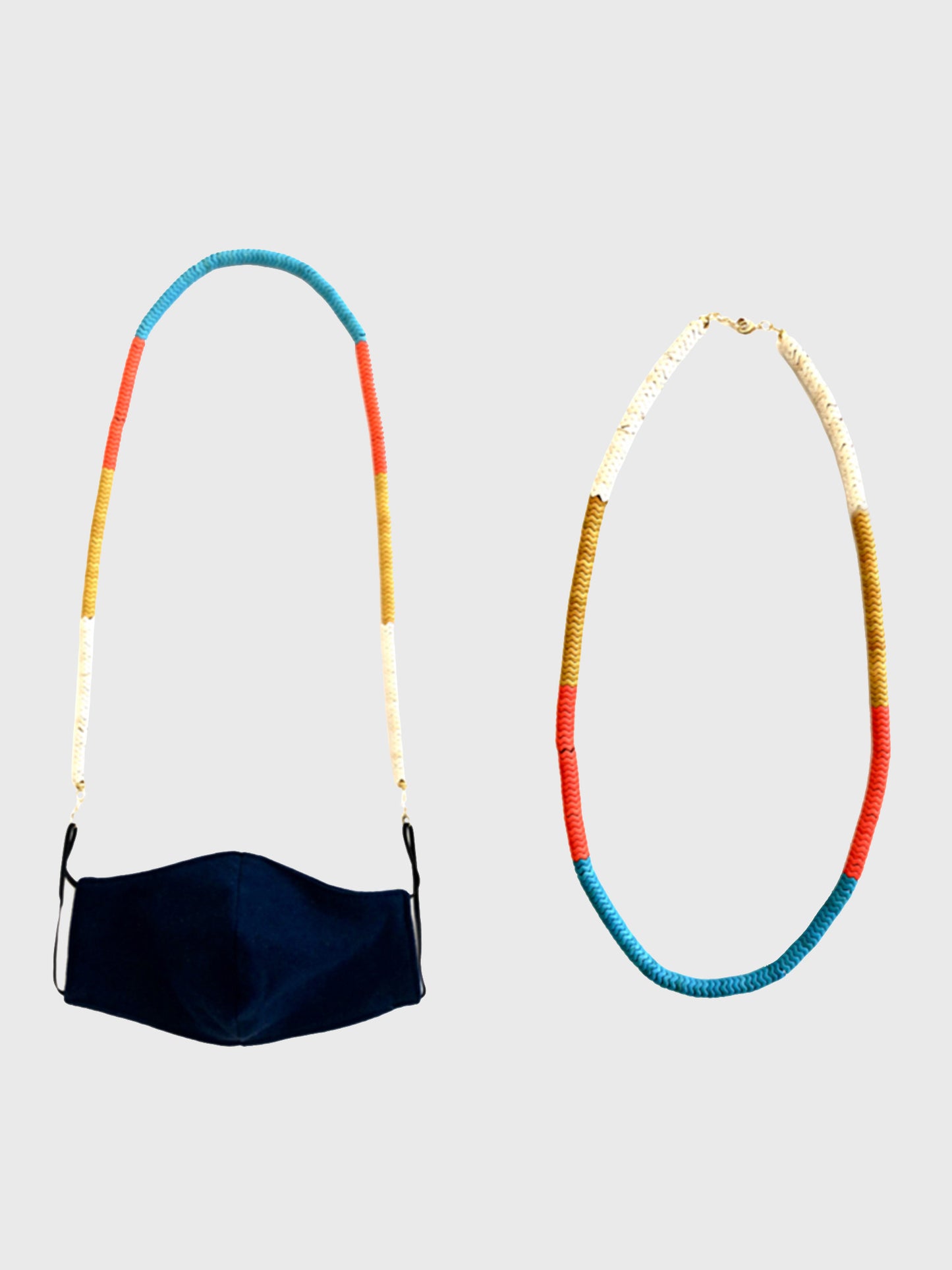 Accessory Concierge Mask Strap and Necklace