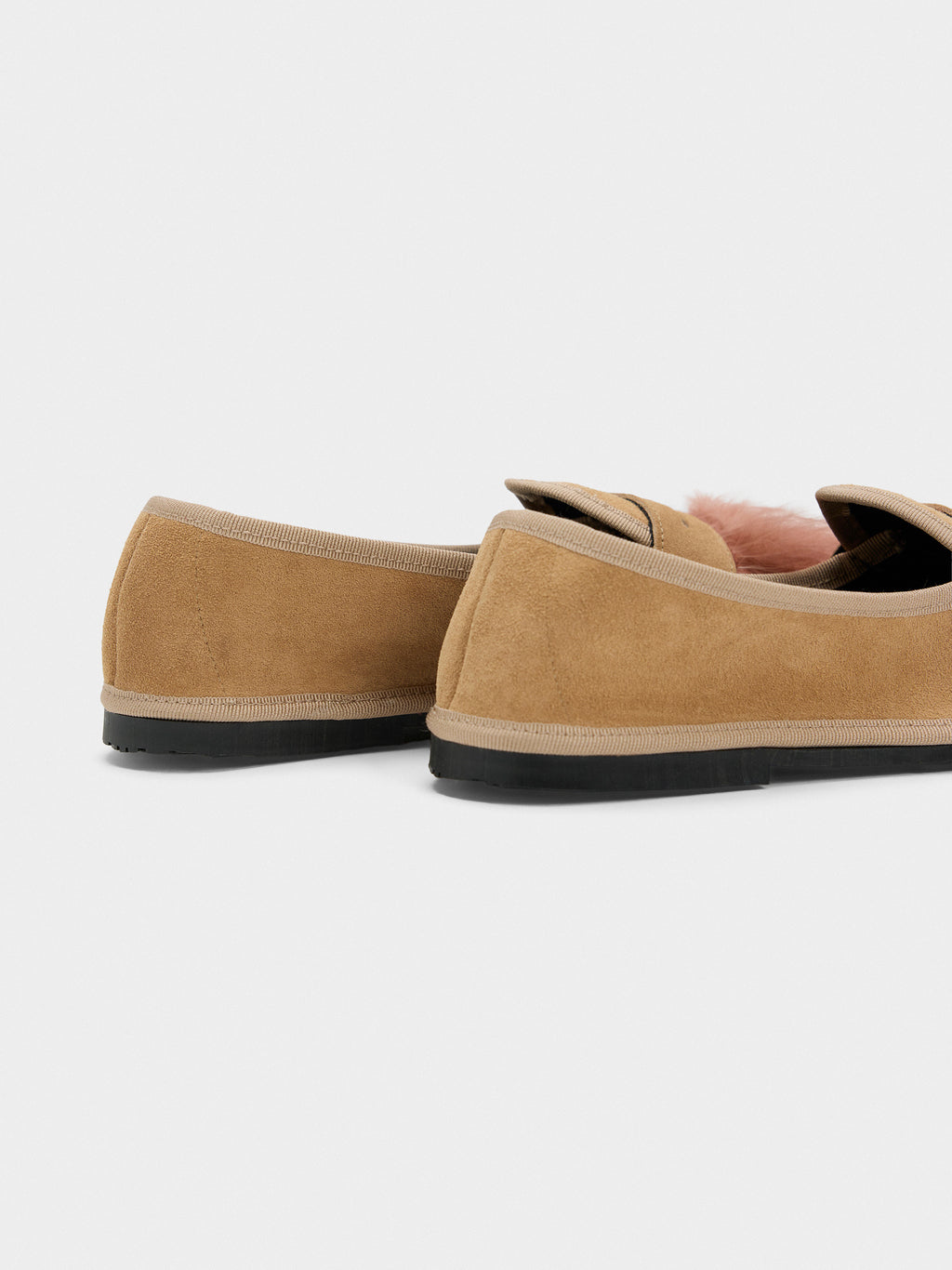 Ilio Smeraldo Women's Marta Feather Moccasin Flat - Saint Bernard
