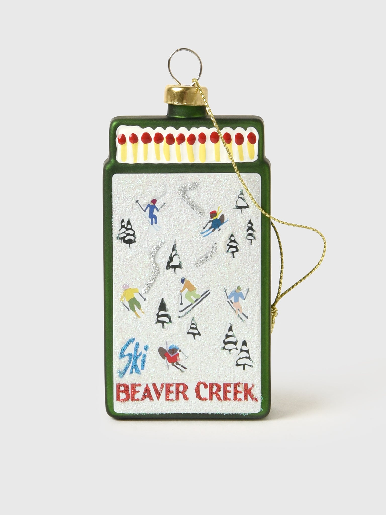 Furbish Matchbook Ornament - Saint Bernard