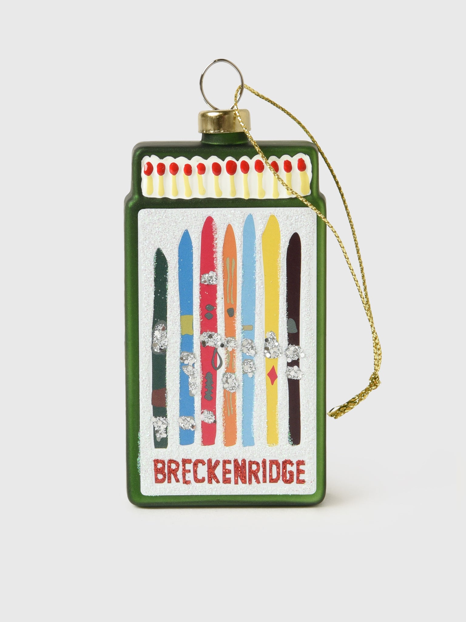 Furbish Matchbook Ornament - Saint Bernard