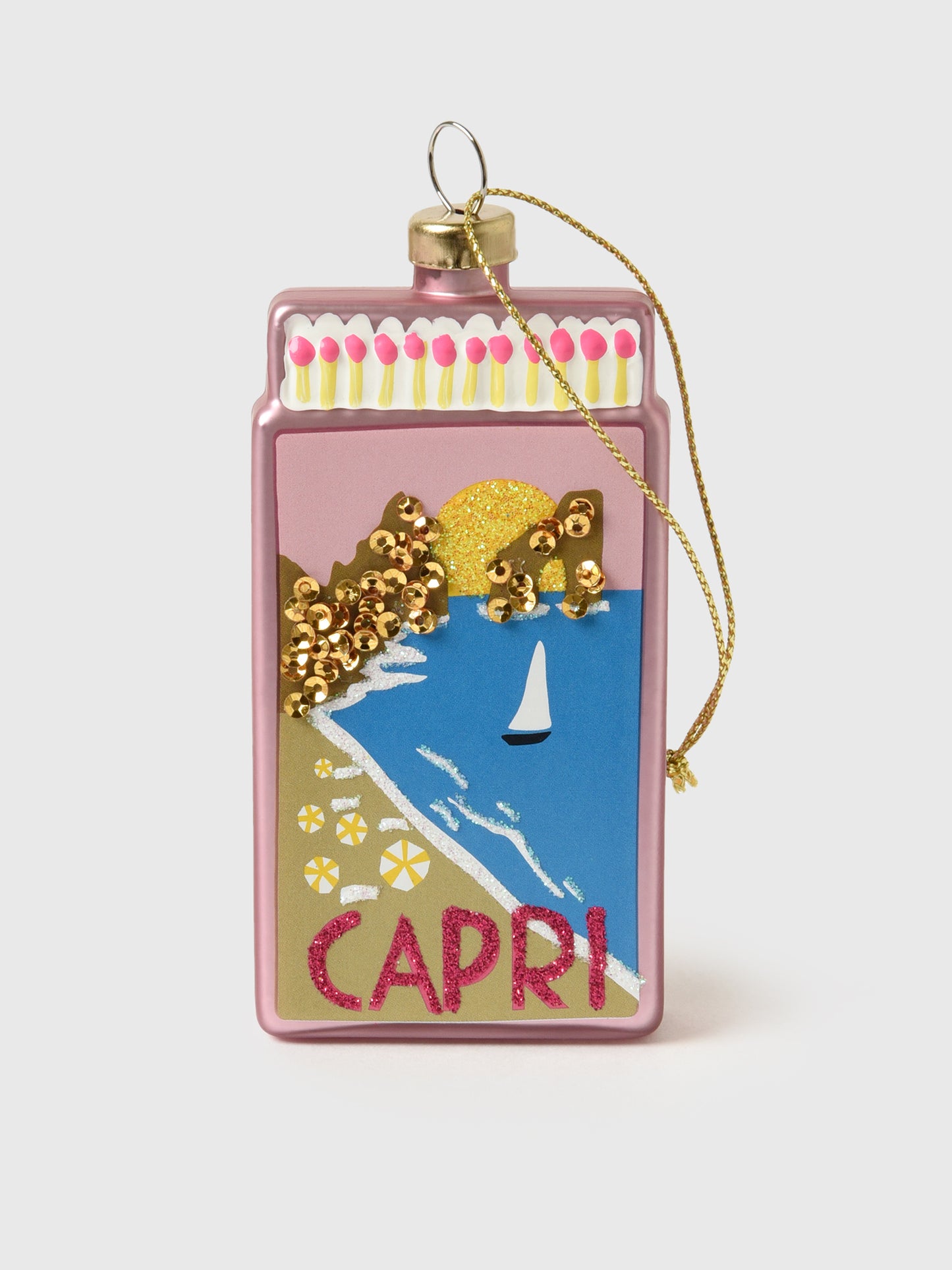 Furbish Matchbook Ornament - Saint Bernard