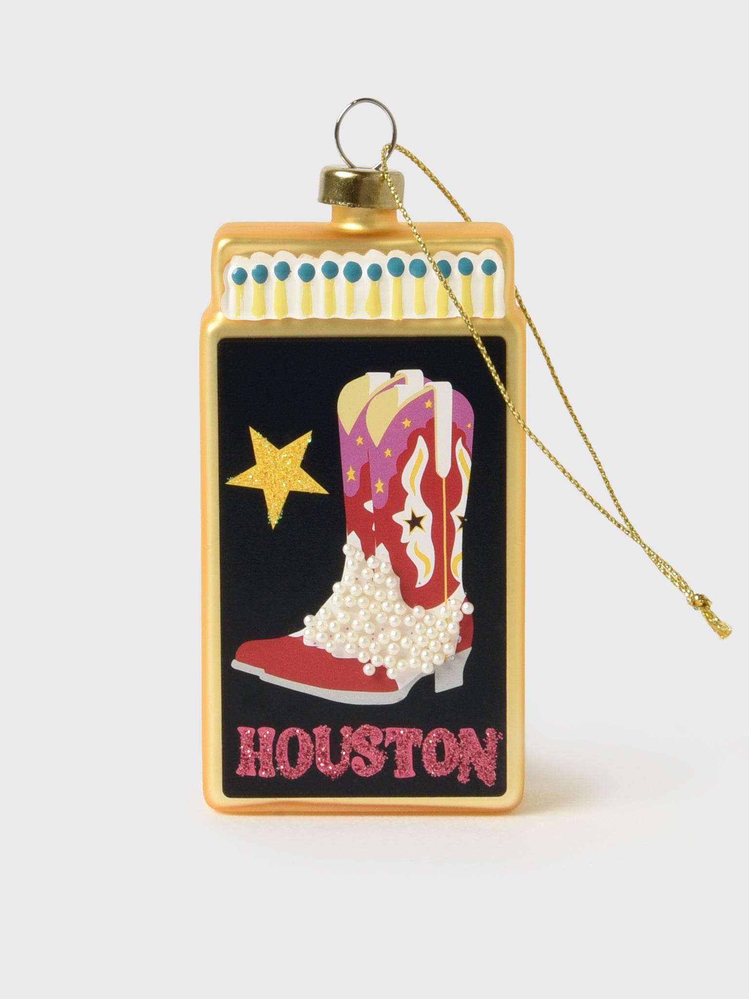 Furbish Matchbook Ornament - Saint Bernard