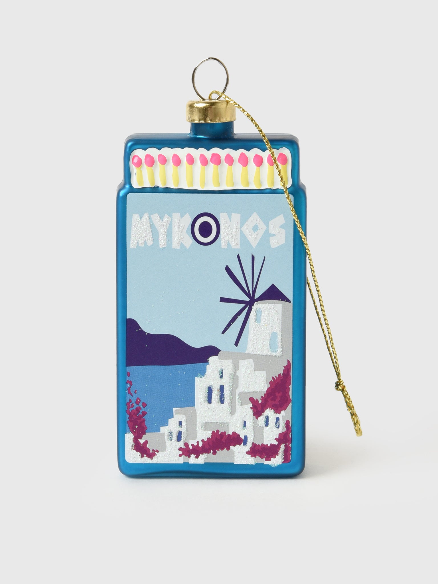 Furbish Matchbook Ornament - Saint Bernard