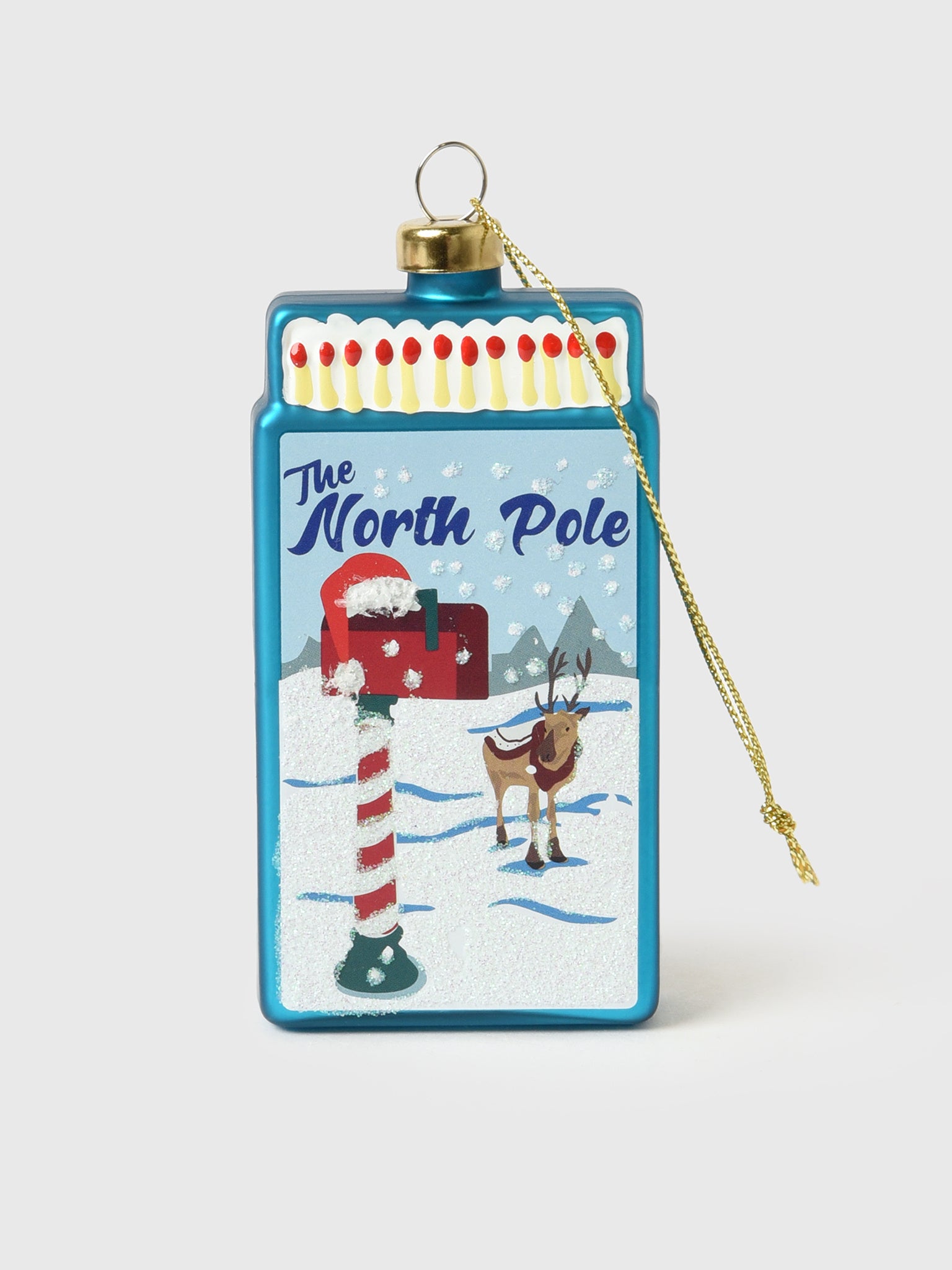 Furbish Matchbook Ornament - Saint Bernard