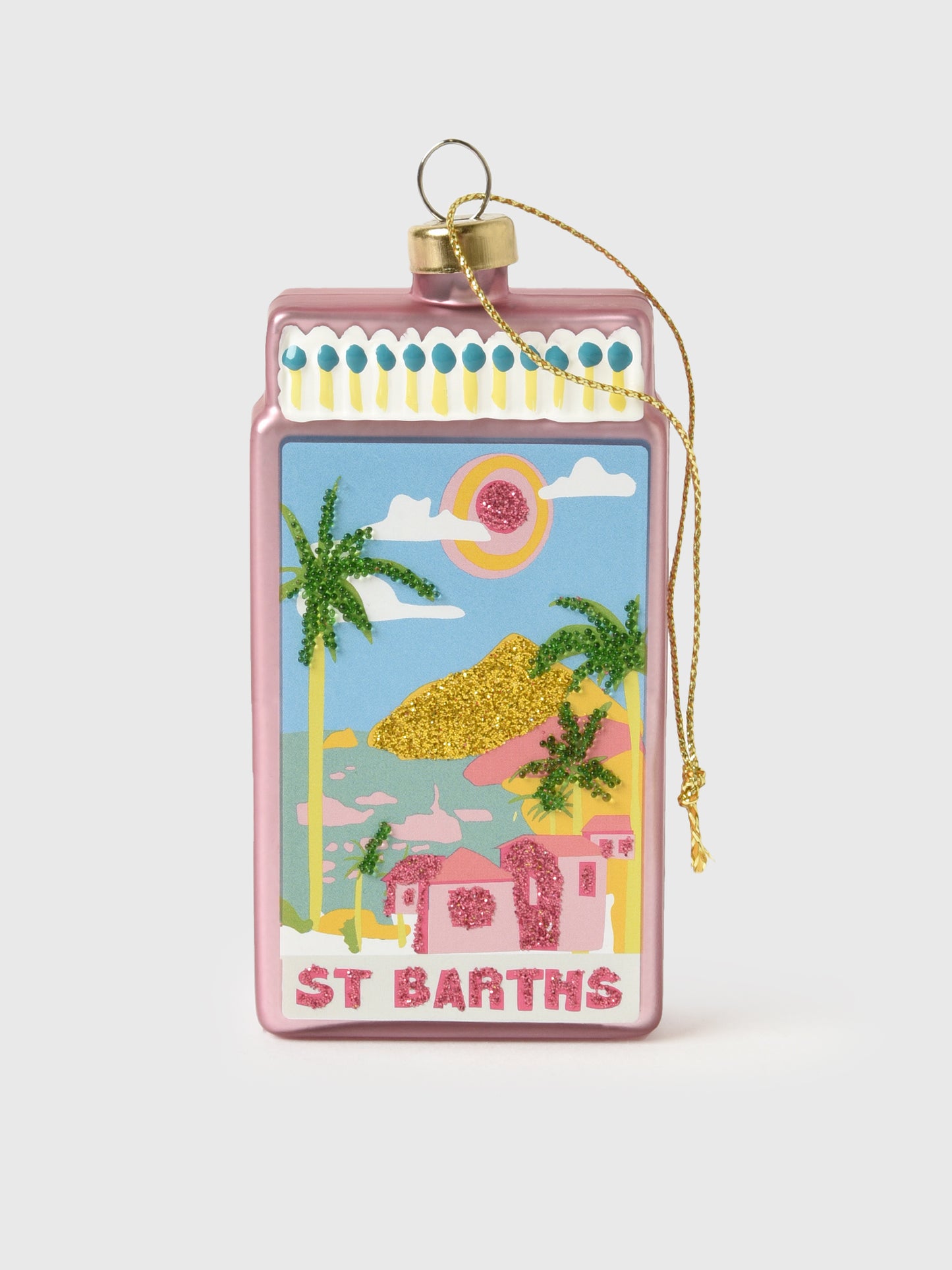 Furbish Matchbook Ornament - Saint Bernard