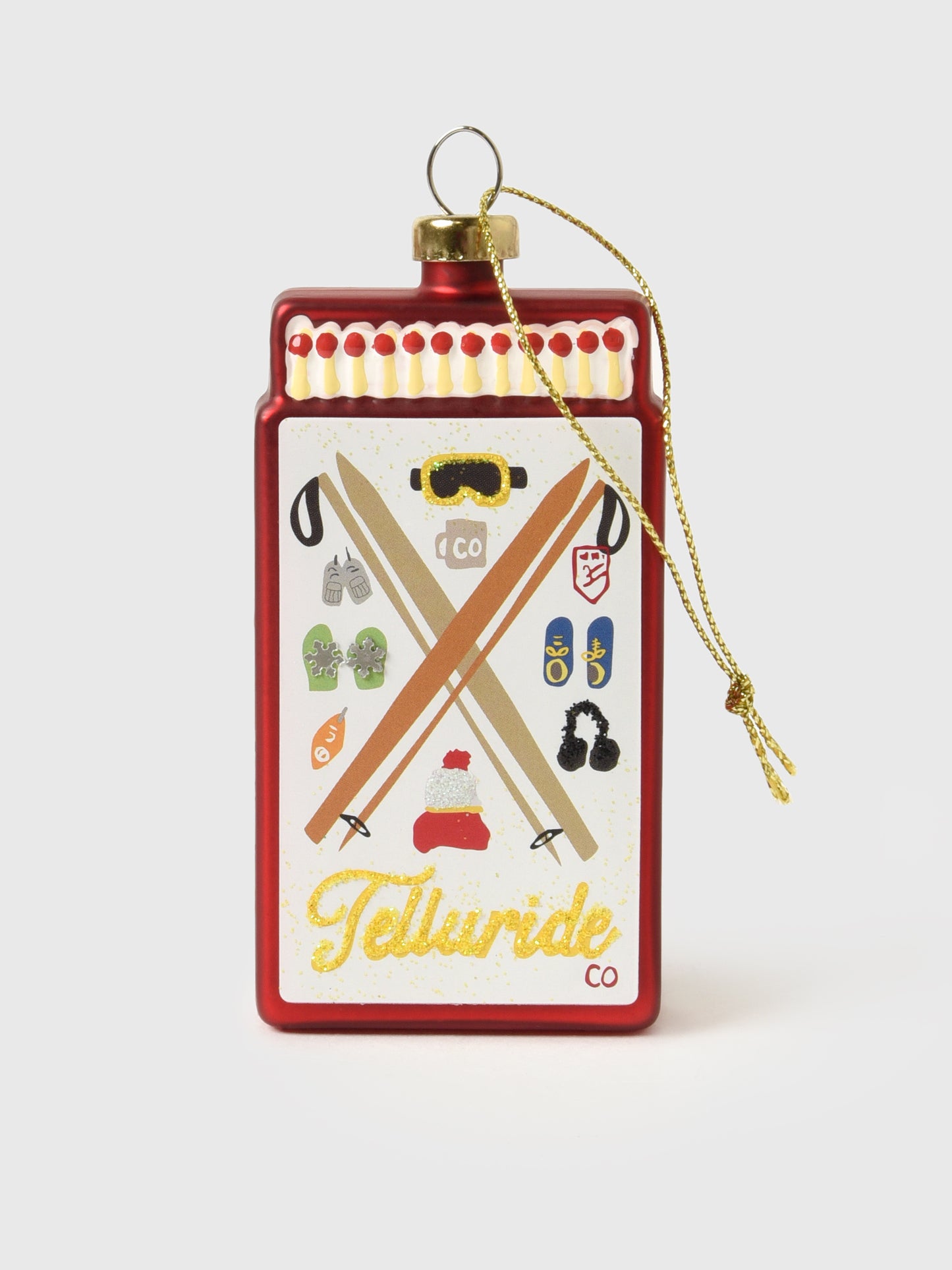 Furbish Matchbook Ornament - Saint Bernard