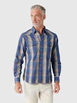 Original Madras Trading Company Men's N°107 Western Long Sleeve Shirt