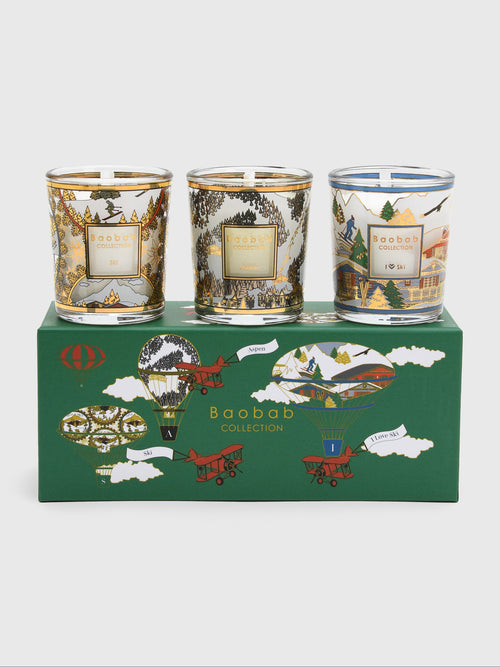 Baobab Collection Trio Travel Candles - Saint Bernard