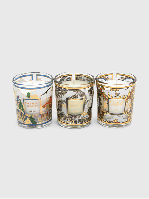 Baobab Collection Trio Travel Candles - Saint Bernard