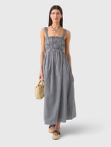 Masons Daughter Women's Gingham Maxi Dress - Saint Bernard