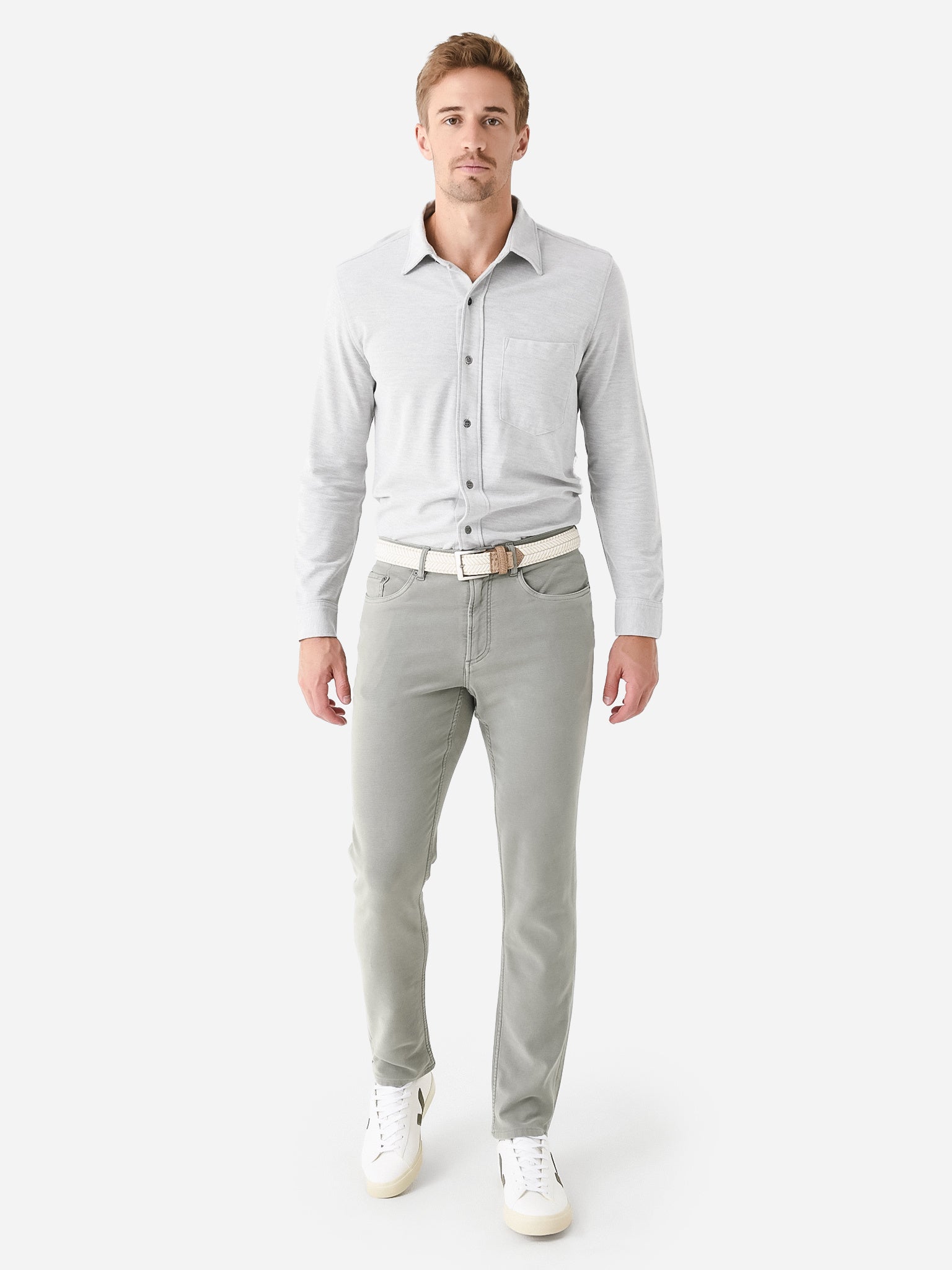 Faherty Brand Men's Stretch Terry 5-Pocket Pant – saintbernard.com