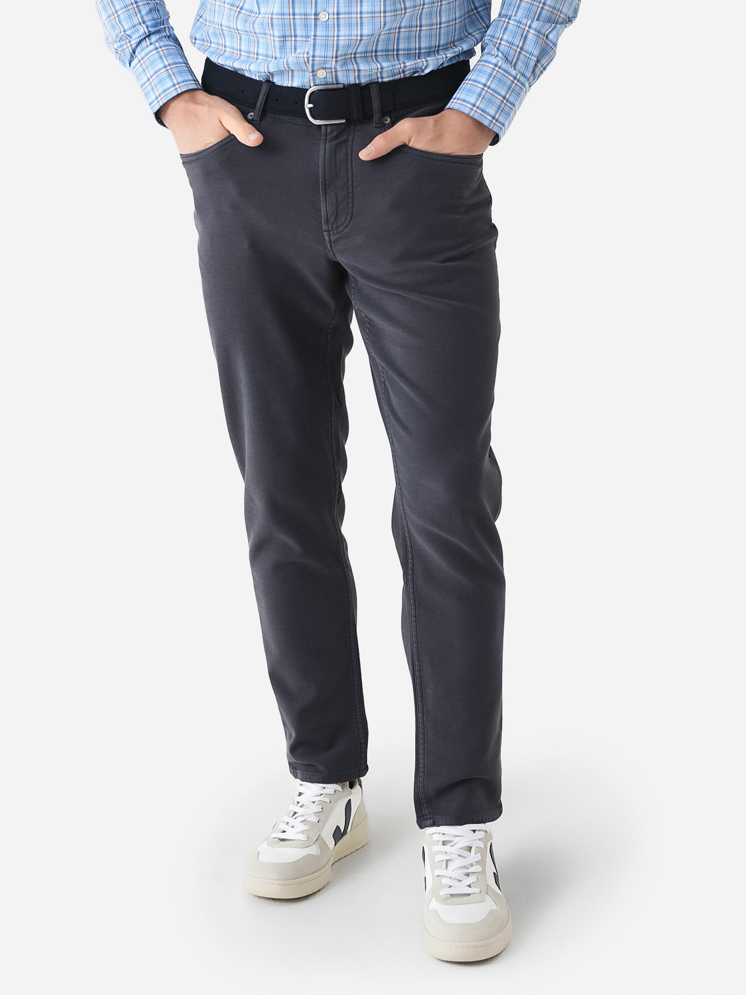 Faherty Brand Men's Stretch Terry 5 Pocket Pant – saintbernard.com