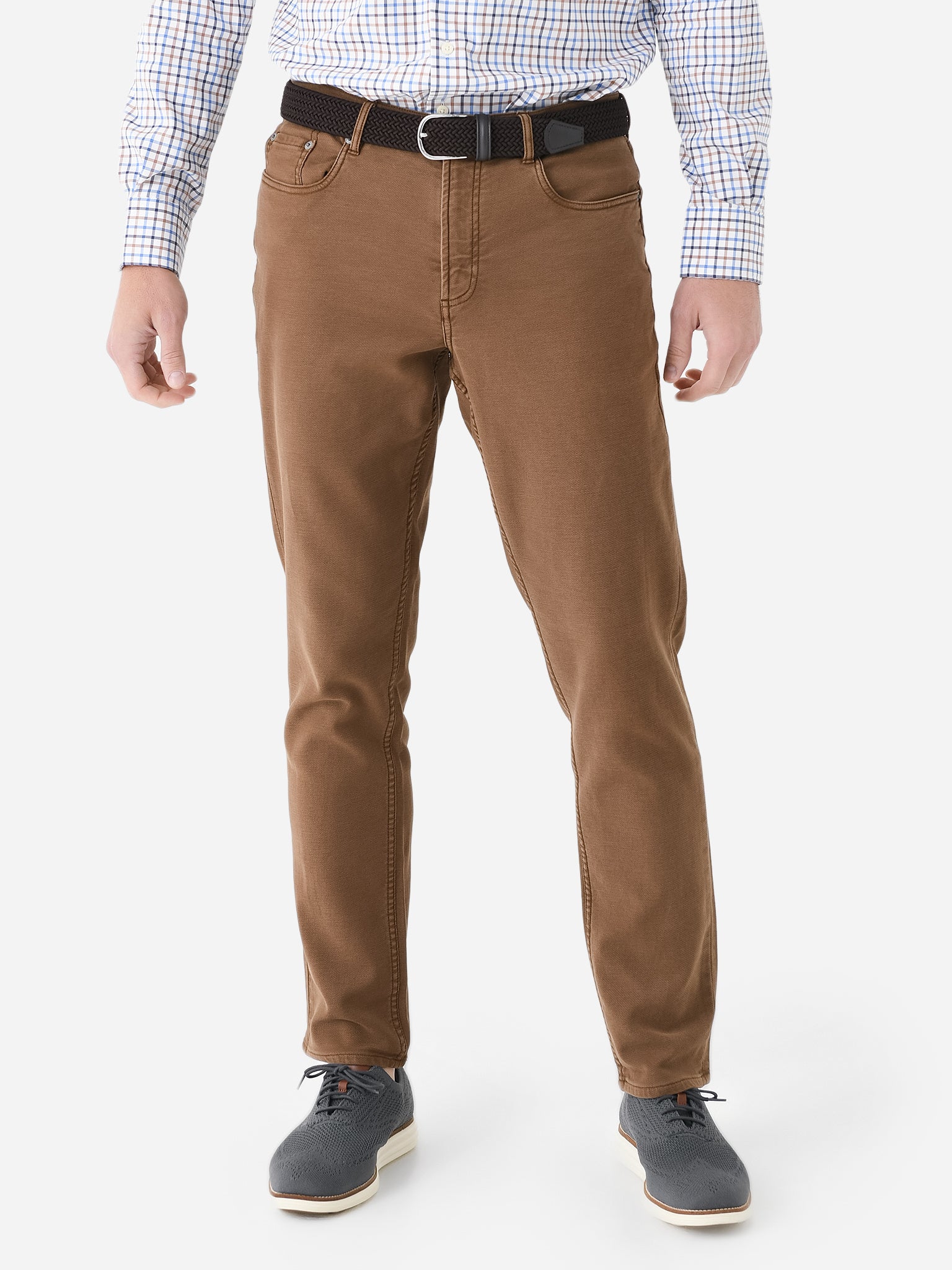 Faherty Brand Men's Stretch Terry 5-Pocket Pant - Saint Bernard