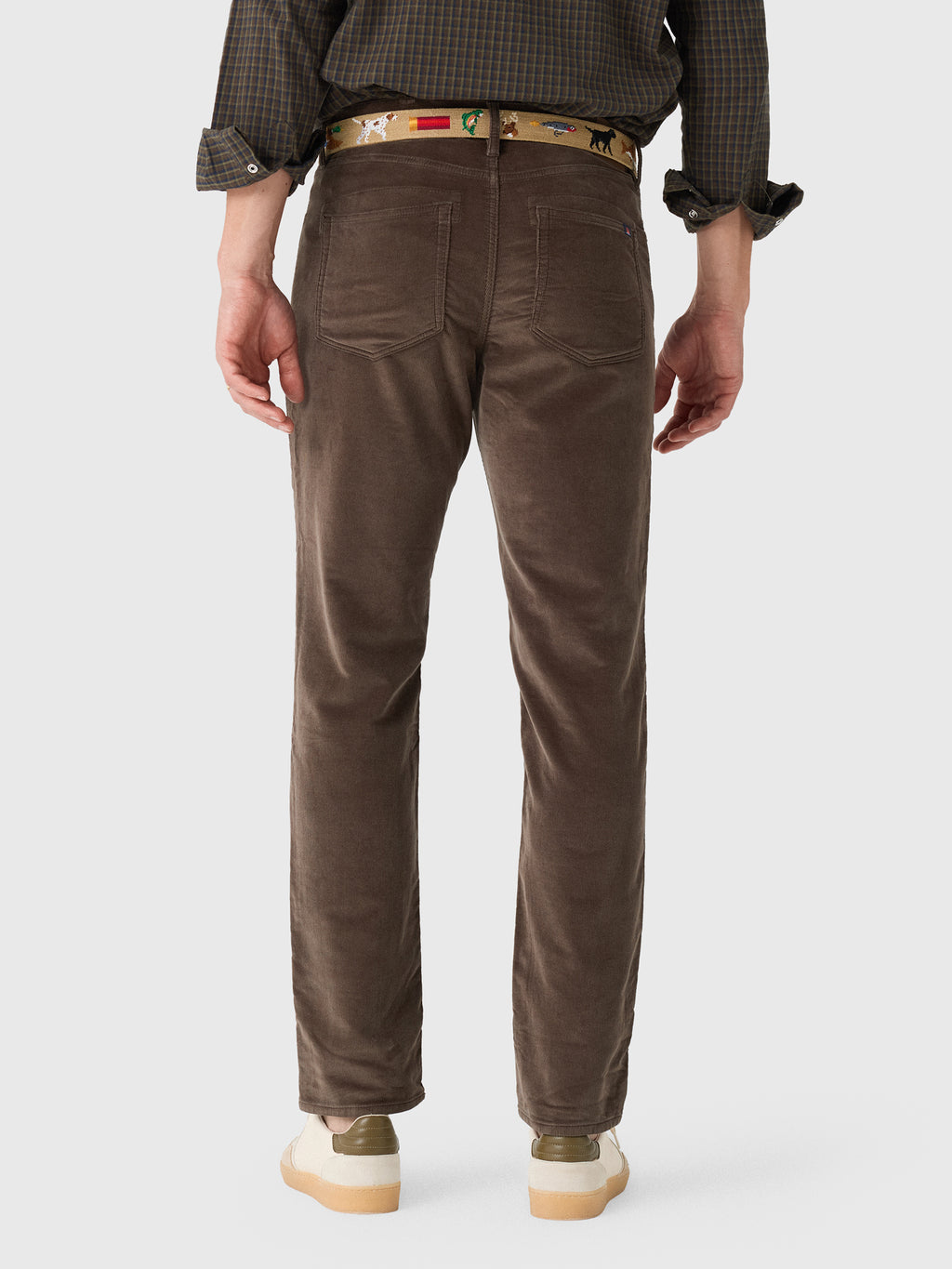 Faherty Brand Men's Stretch Terry Corduroy 5-Pocket Pant - Saint Bernard
