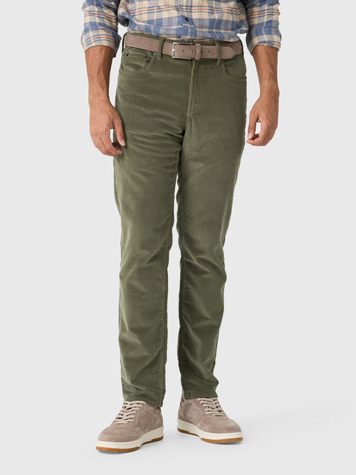 Faherty Brand Men's Stretch Terry Corduroy 5-Pocket Pant - Saint Bernard