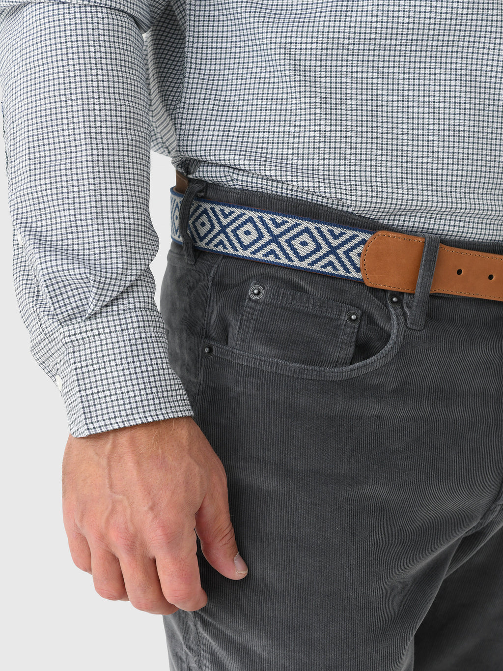 Faherty Brand Men's Stretch Terry Corduroy 5-Pocket Pant - Saint Bernard