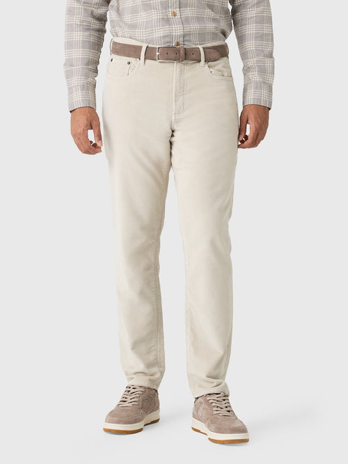 Faherty Brand Men's Stretch Terry Corduroy 5-Pocket Pant - Saint Bernard
