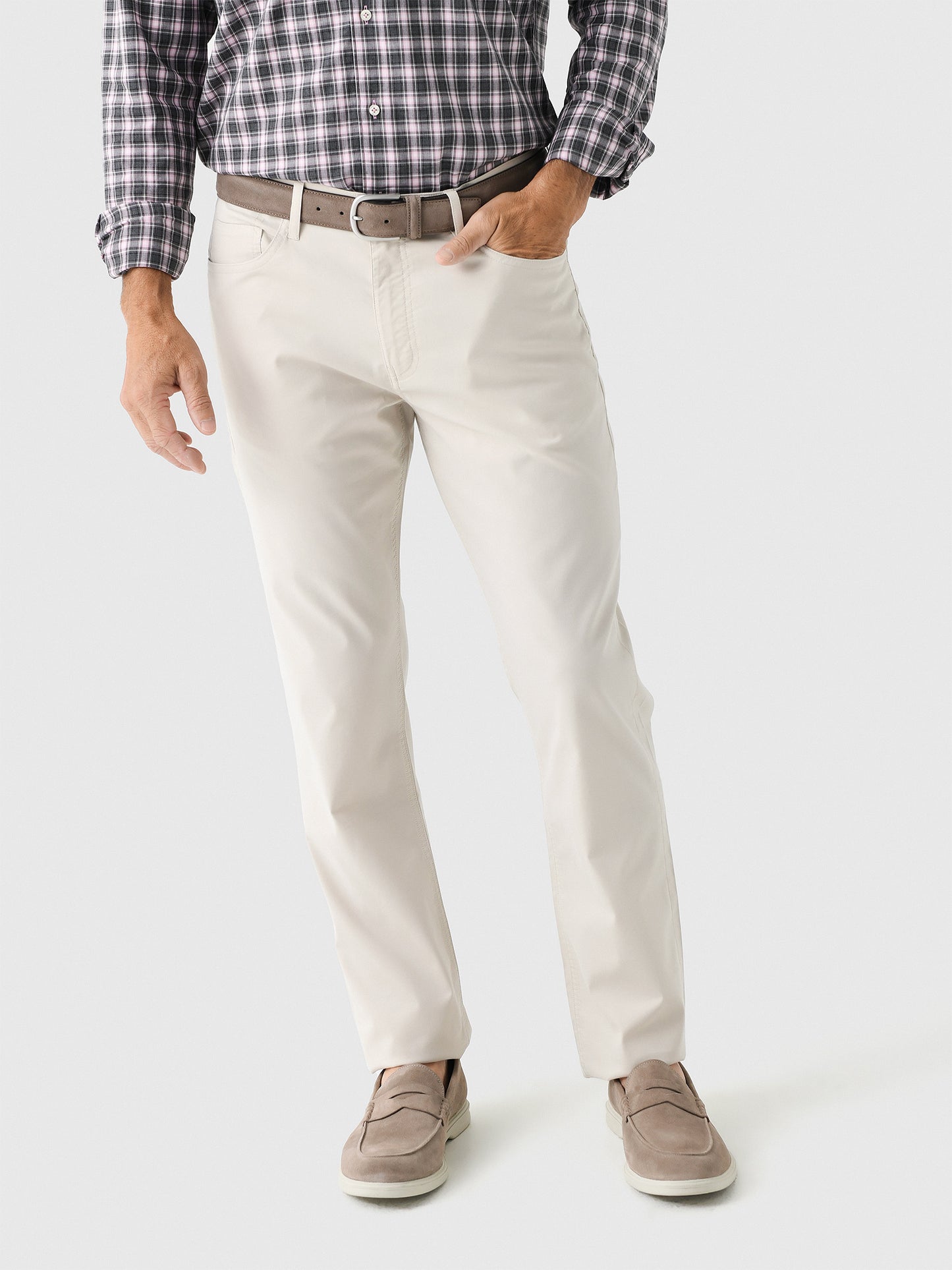 Faherty Brand Men's Movement 5-Pocket Pant - Saint Bernard