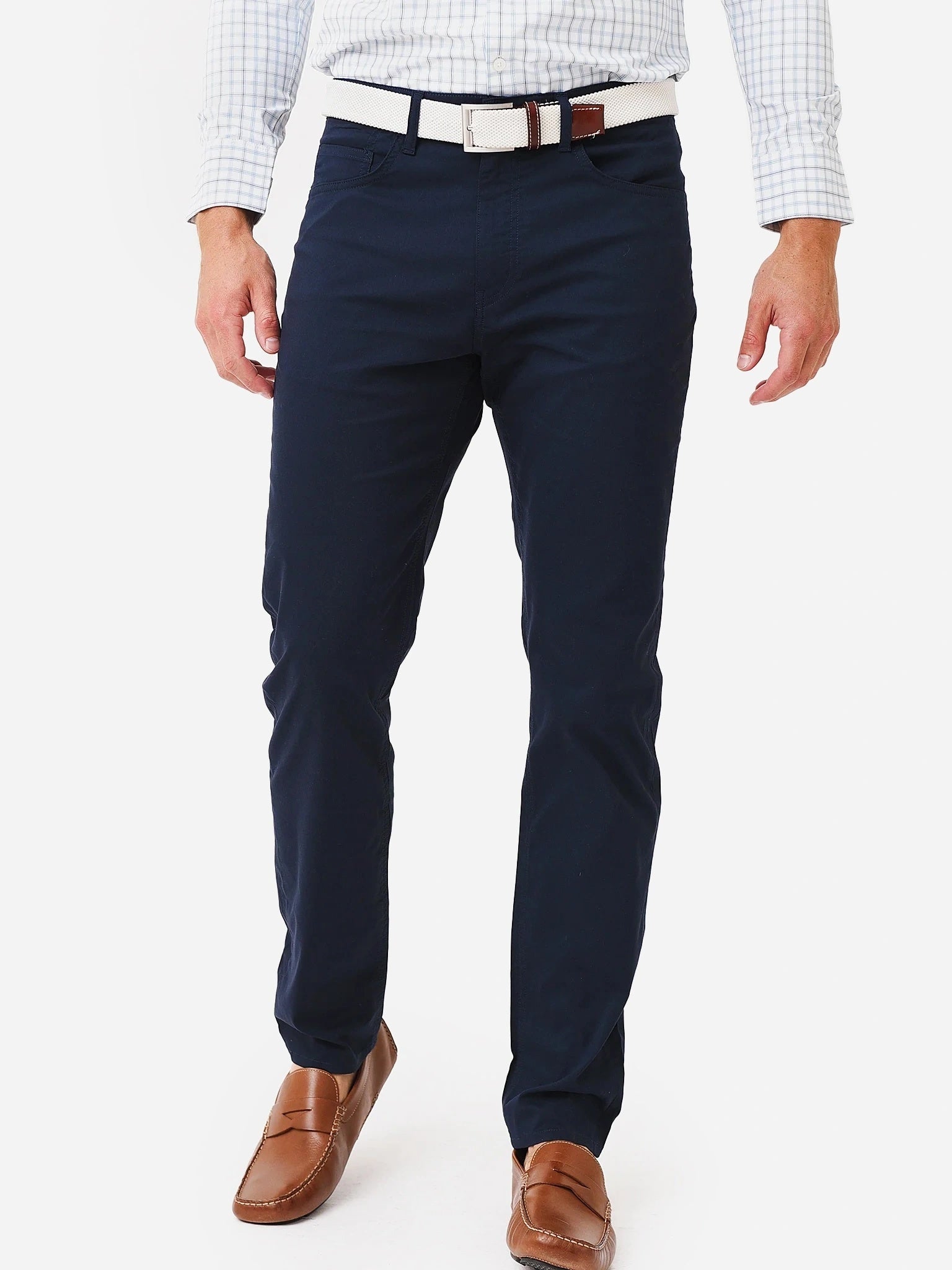 Faherty Brand Men's Movement 5-Pocket Pant - Saint Bernard