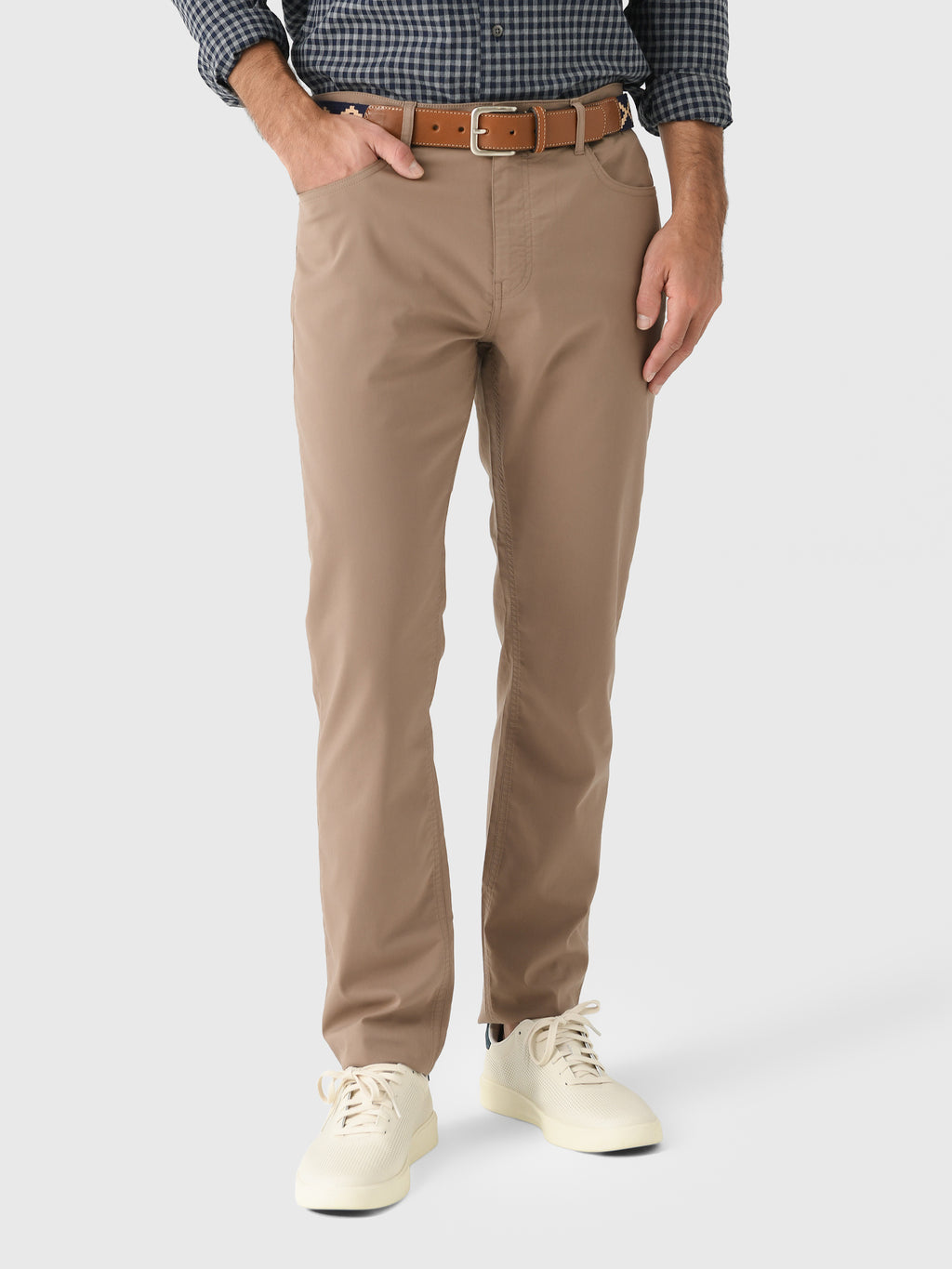 Faherty Brand Men's Movement 5-Pocket Pant - Saint Bernard