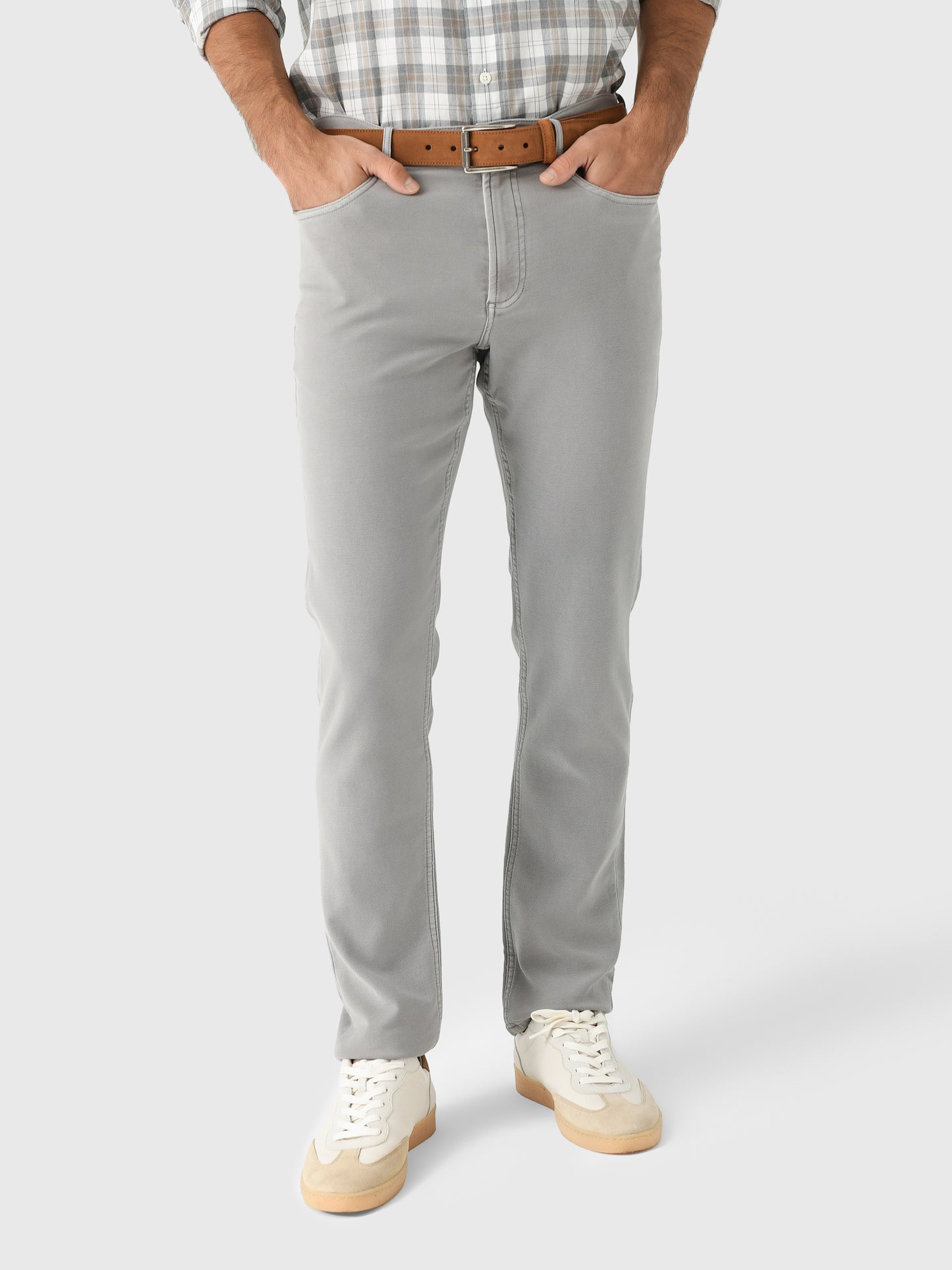 Faherty Brand Men's Stretch Terry 5-Pocket Pant - Saint Bernard