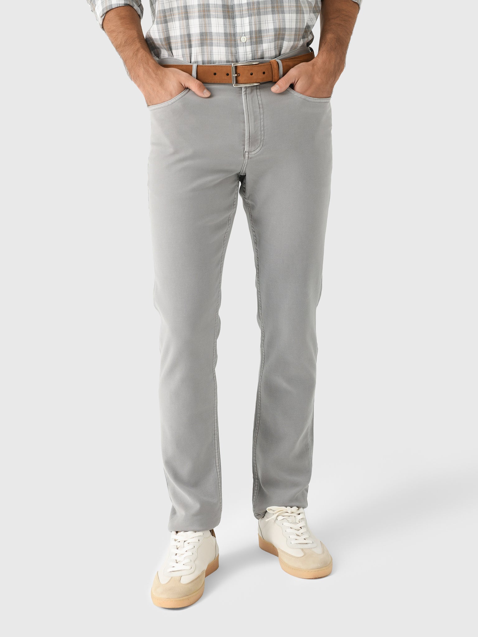 Faherty Brand Men's Stretch Terry 5-Pocket Pant - Saint Bernard