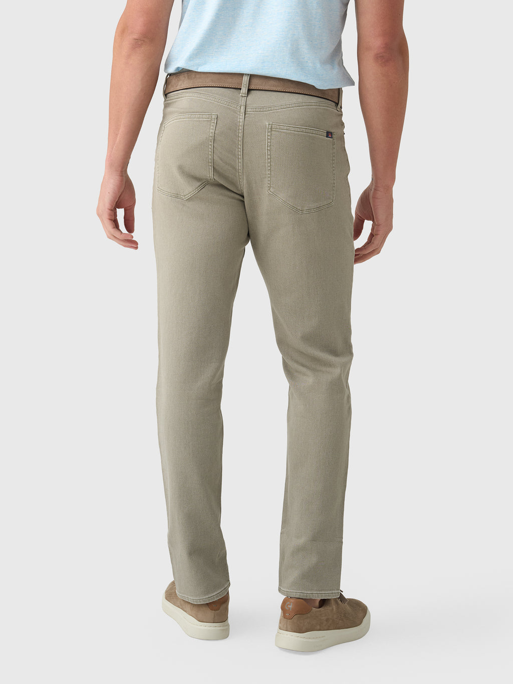 Faherty Brand Men's Stretch Terry 5-Pocket Pant - Saint Bernard