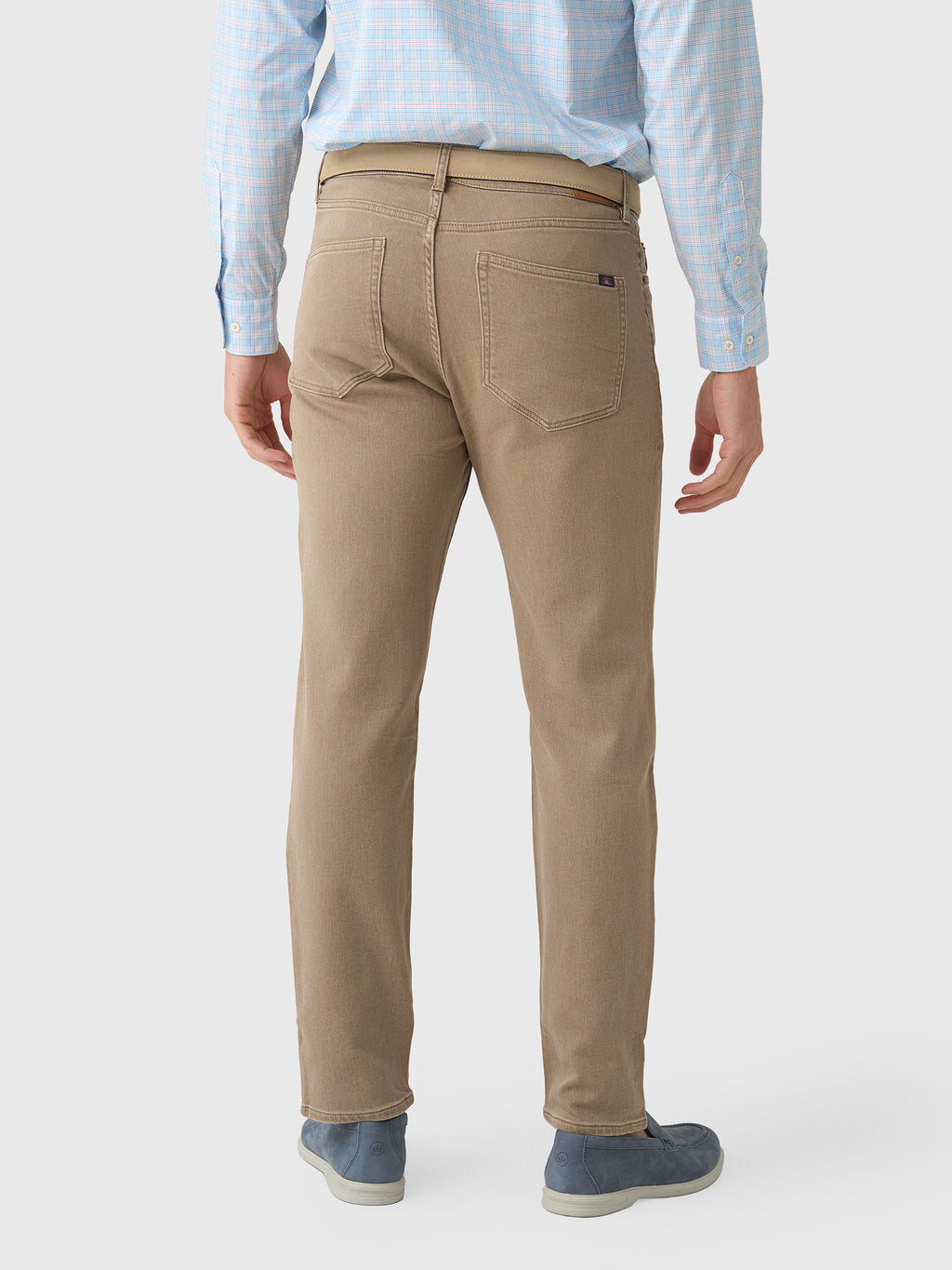 Faherty Brand Men's Stretch Terry 5-Pocket Pant - Saint Bernard