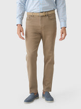 Faherty Brand Men's Stretch Terry 5-Pocket Pant - Saint Bernard