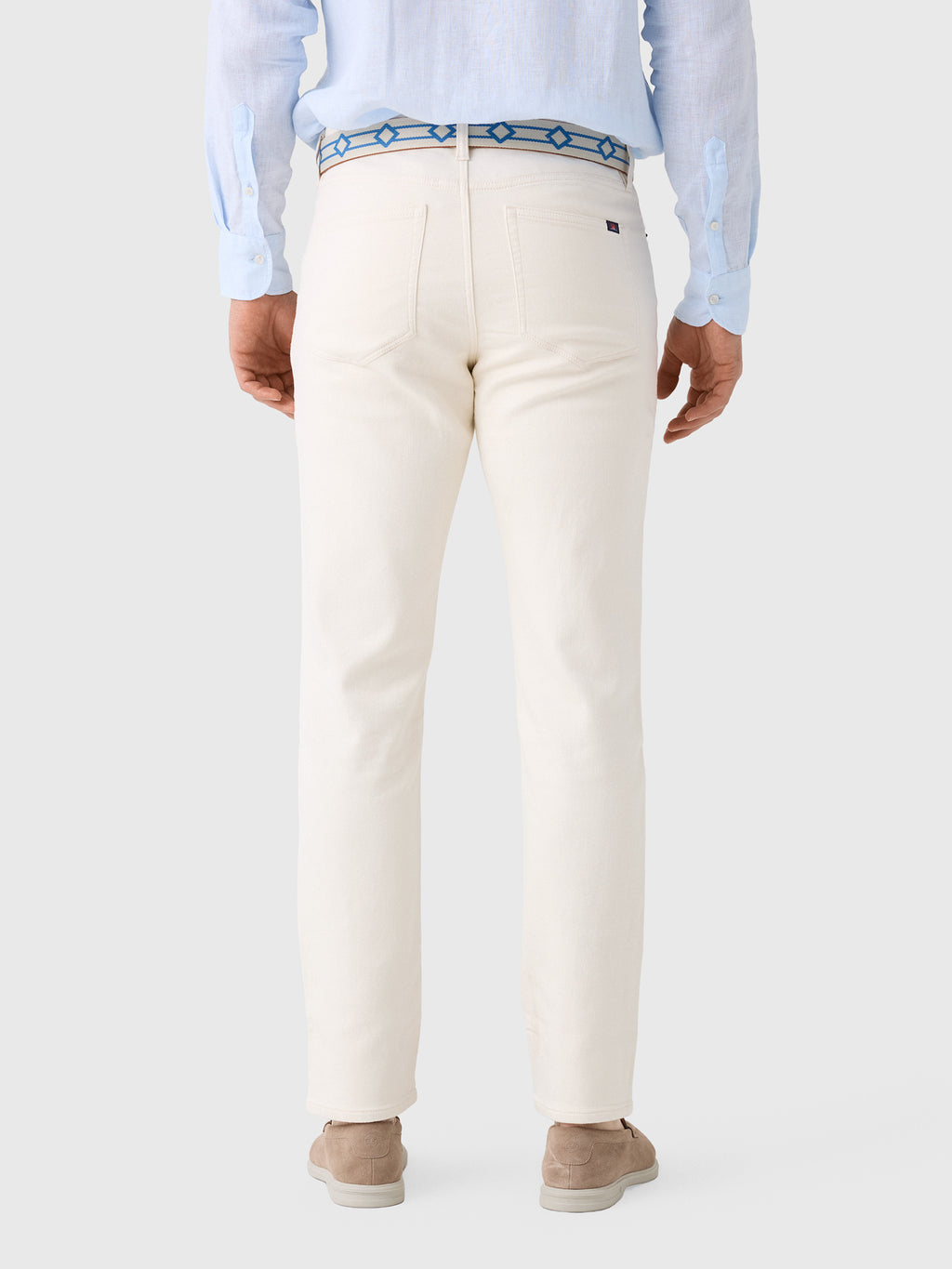 Faherty Brand Men's Stretch Terry 5-Pocket Pant - Saint Bernard