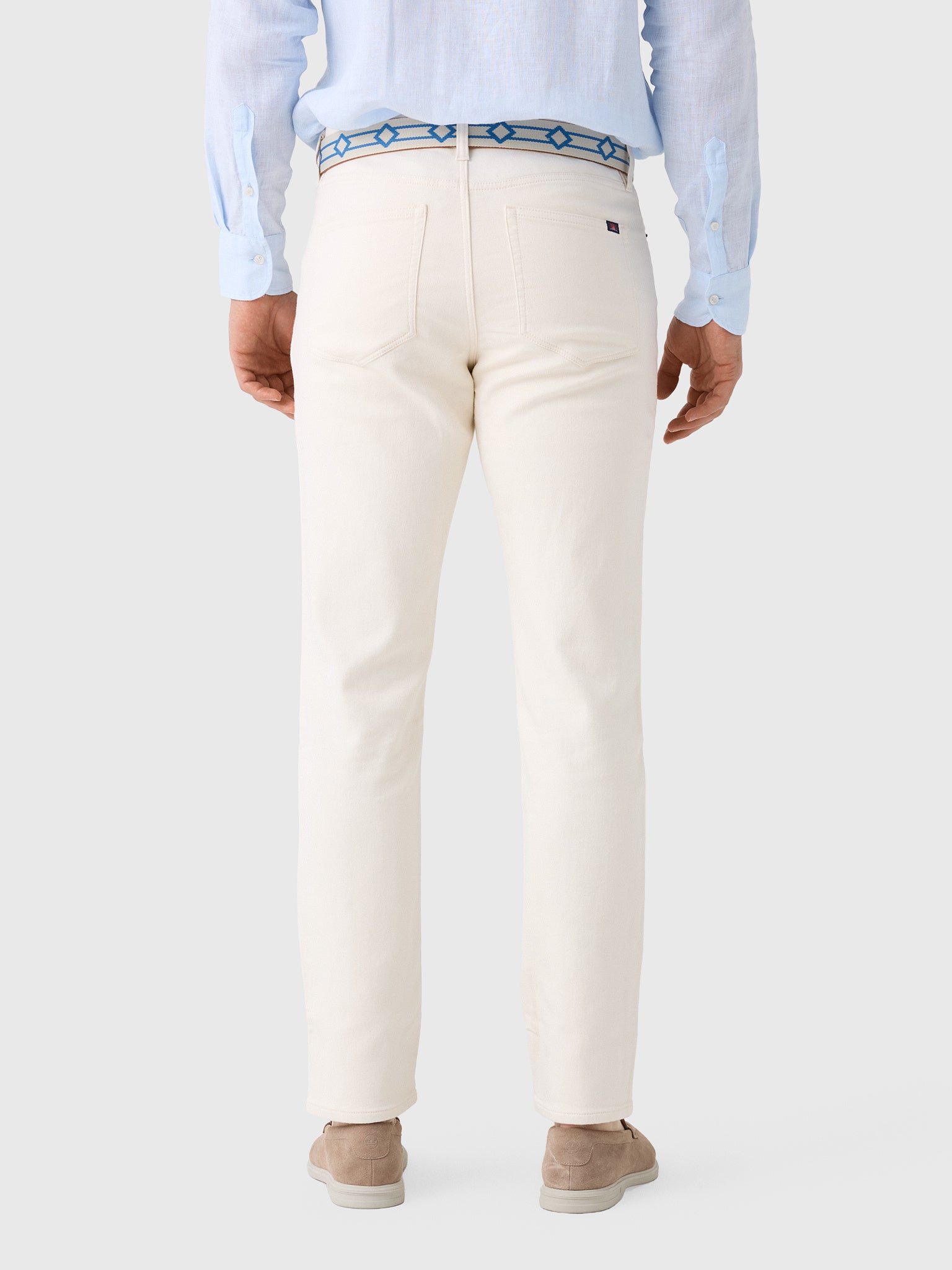Faherty Brand Men's Stretch Terry 5-Pocket Pant - Saint Bernard