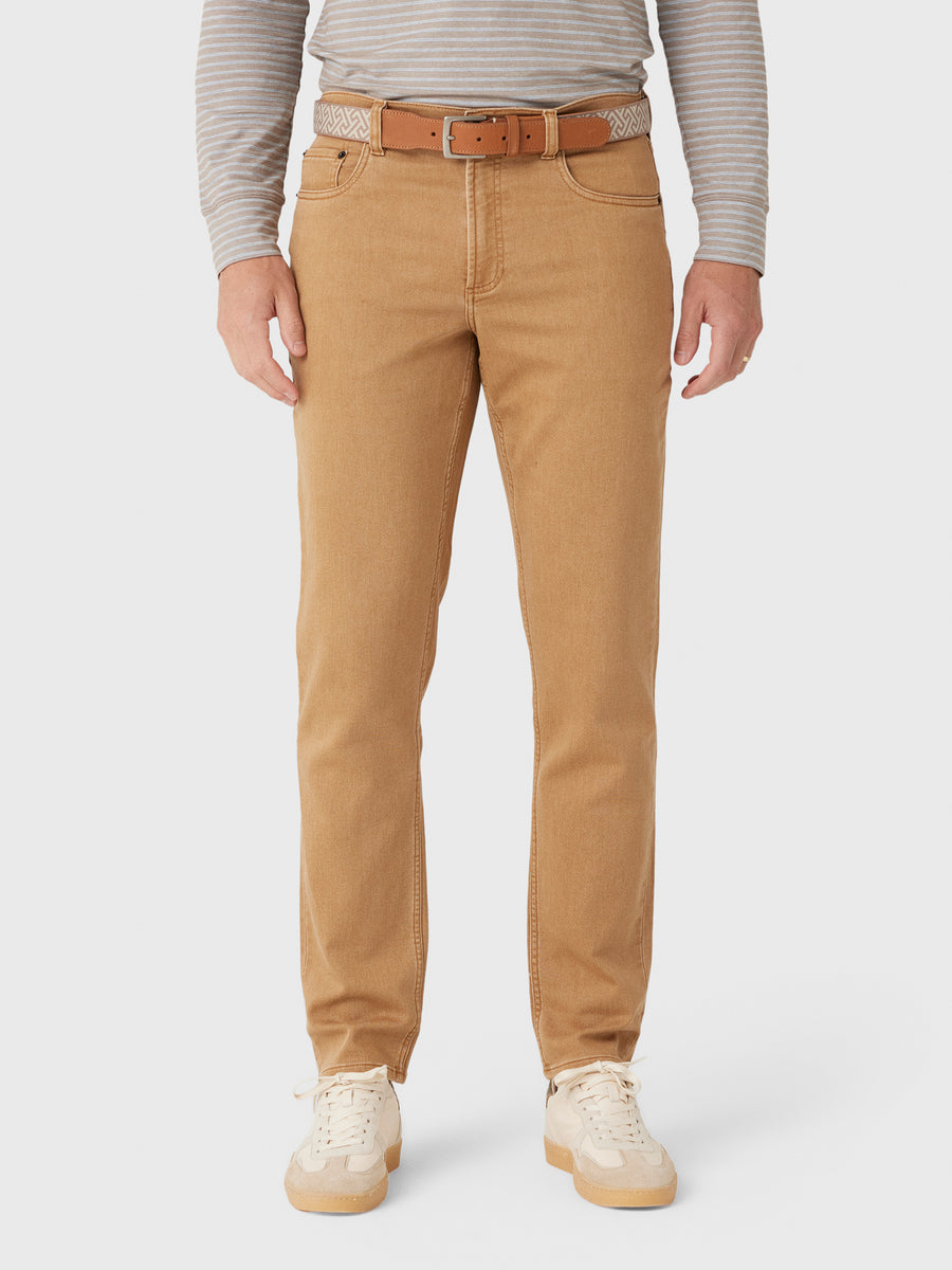 Faherty Brand Men's Stretch Terry 5-Pocket Pant