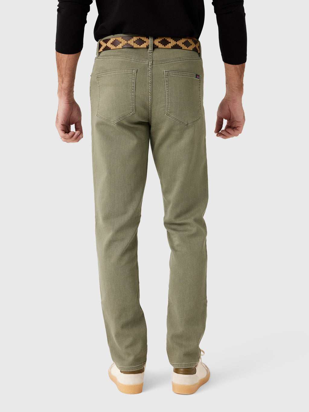 Faherty Brand Men's Stretch Terry 5-Pocket Pant - Saint Bernard