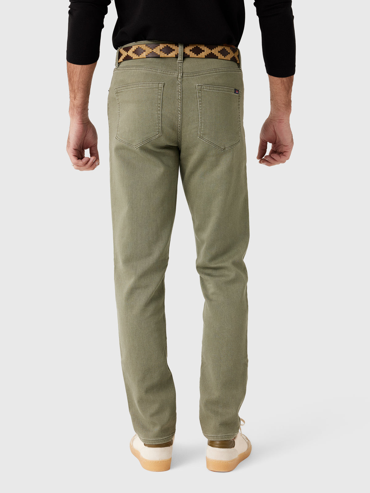 Faherty Brand Men's Stretch Terry 5-Pocket Pant - Saint Bernard