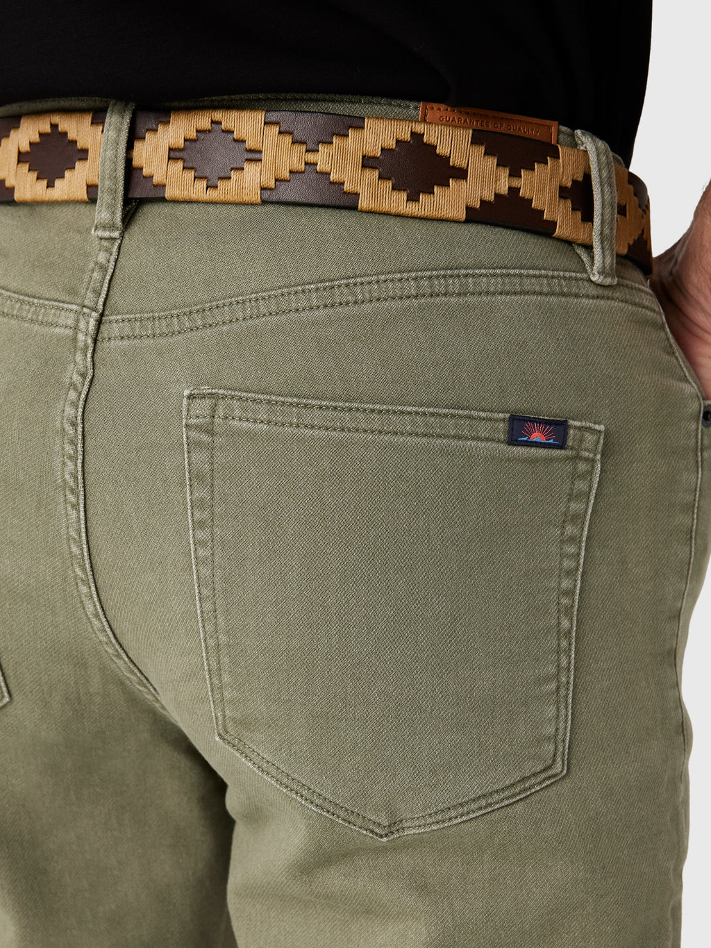 Faherty Brand Men's Stretch Terry 5-Pocket Pant - Saint Bernard