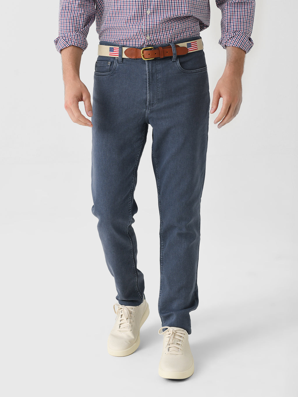 Faherty Brand Men's Stretch Terry 5-Pocket Pant - Saint Bernard