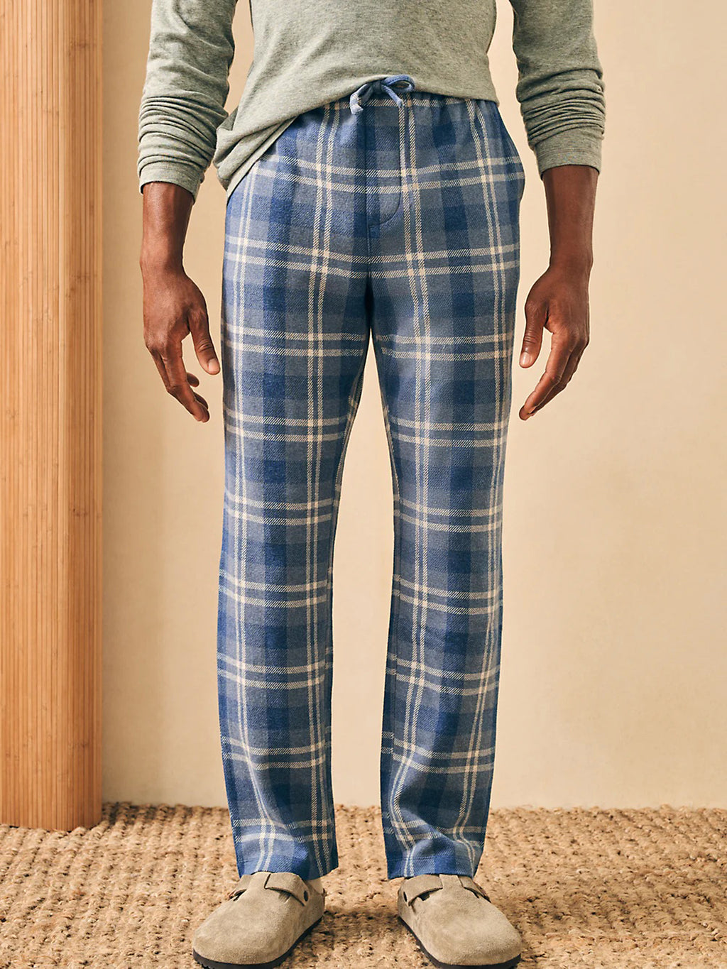 Faherty Brand Men's Legend Pajama Pant - Saint Bernard
