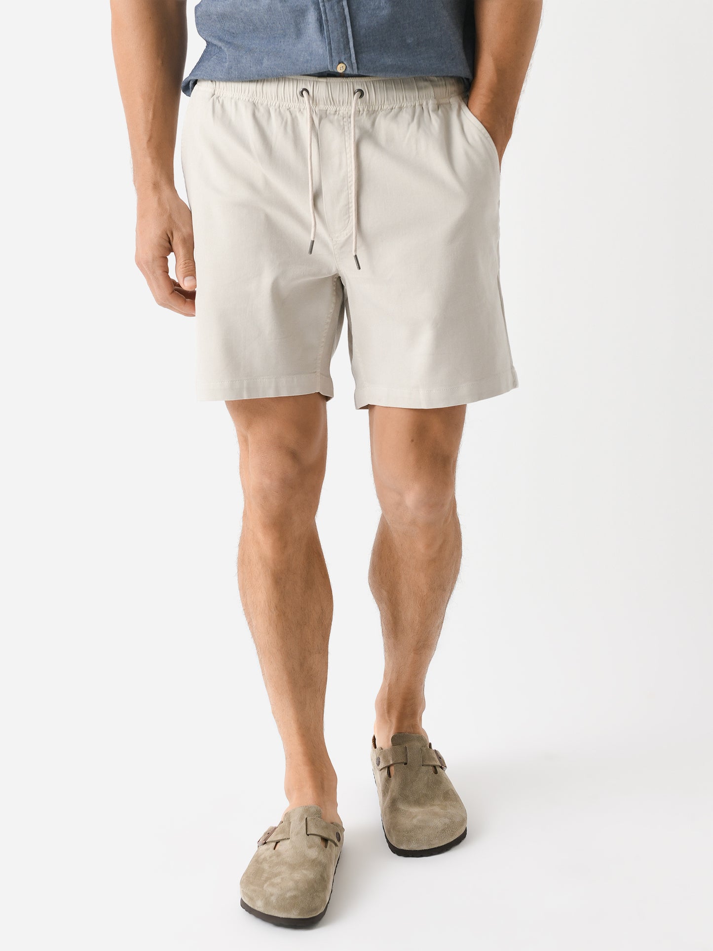 Faherty Brand Men's Essential Drawstring Short - Saint Bernard