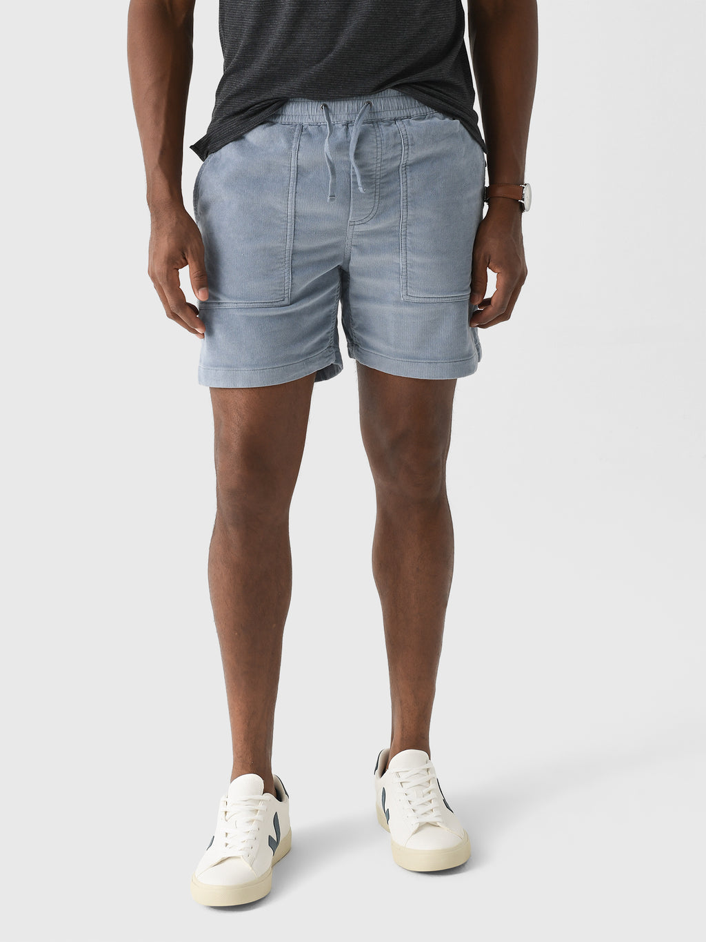 Faherty Brand Men's Corduroy Drawstring Utility Short - Saint Bernard