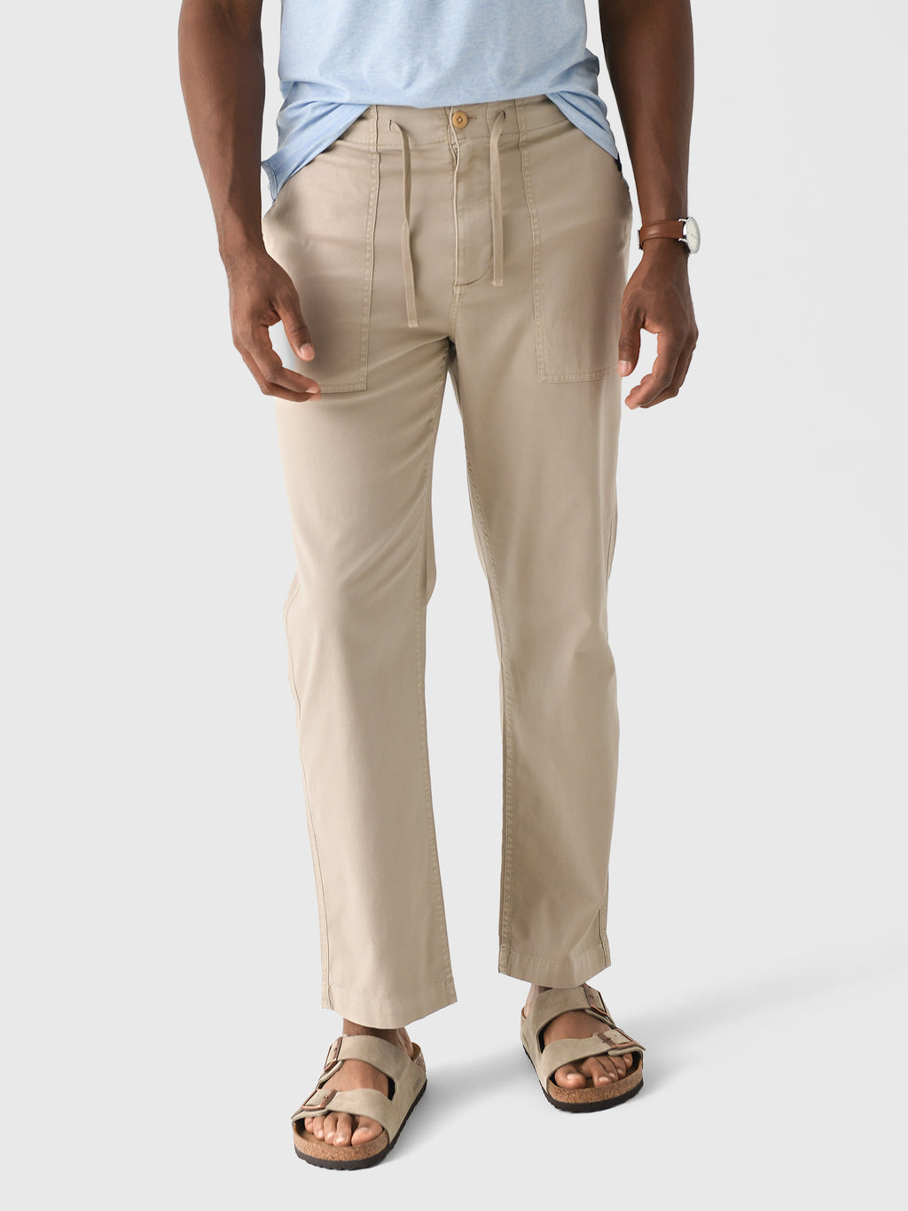 Faherty Brand Men's Dune Utility Pant - Saint Bernard